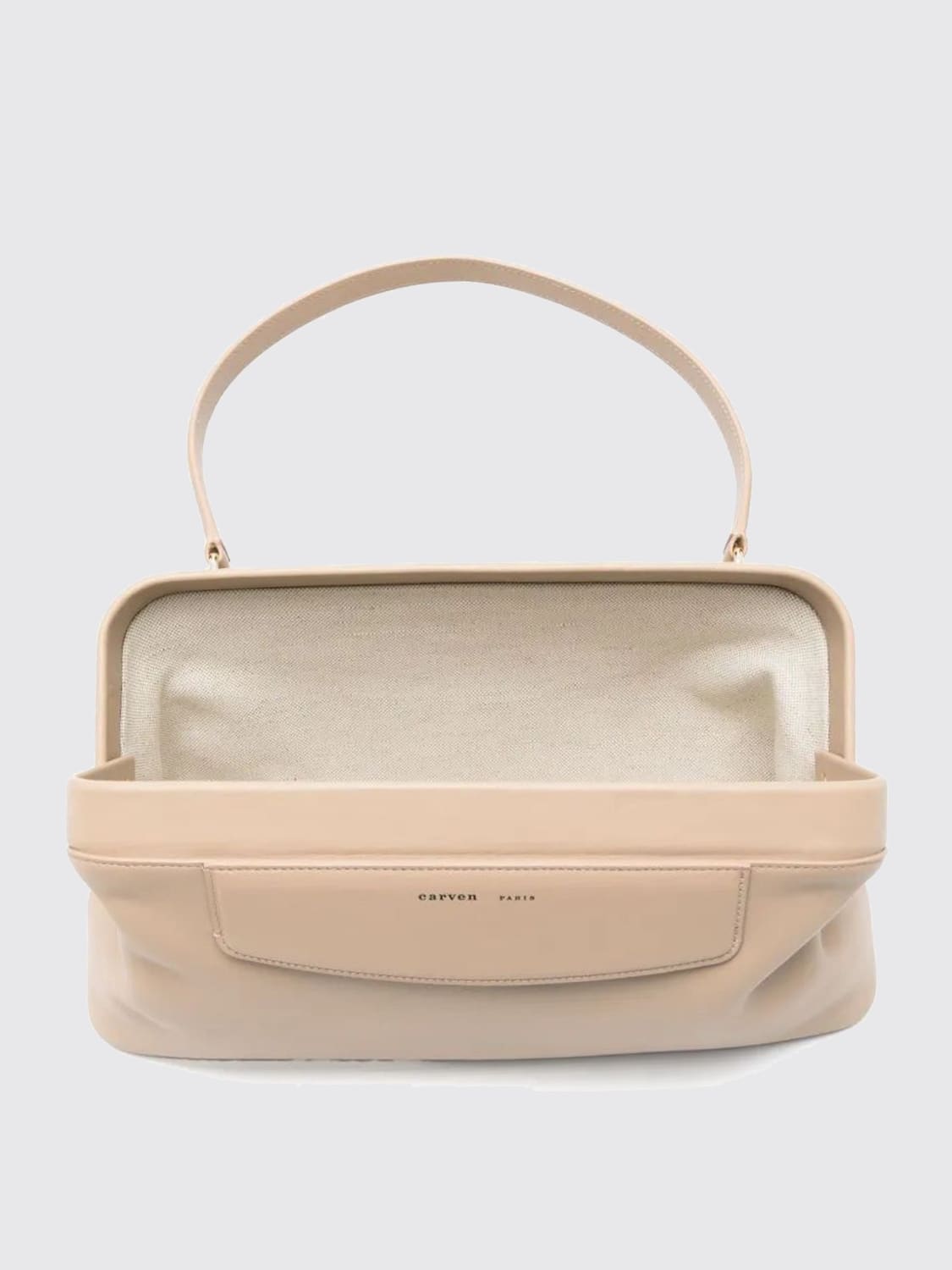 CARVEN SAC PORTÉ ÉPAULE: Sac porté épaule femme Carven, Beige - Img 5