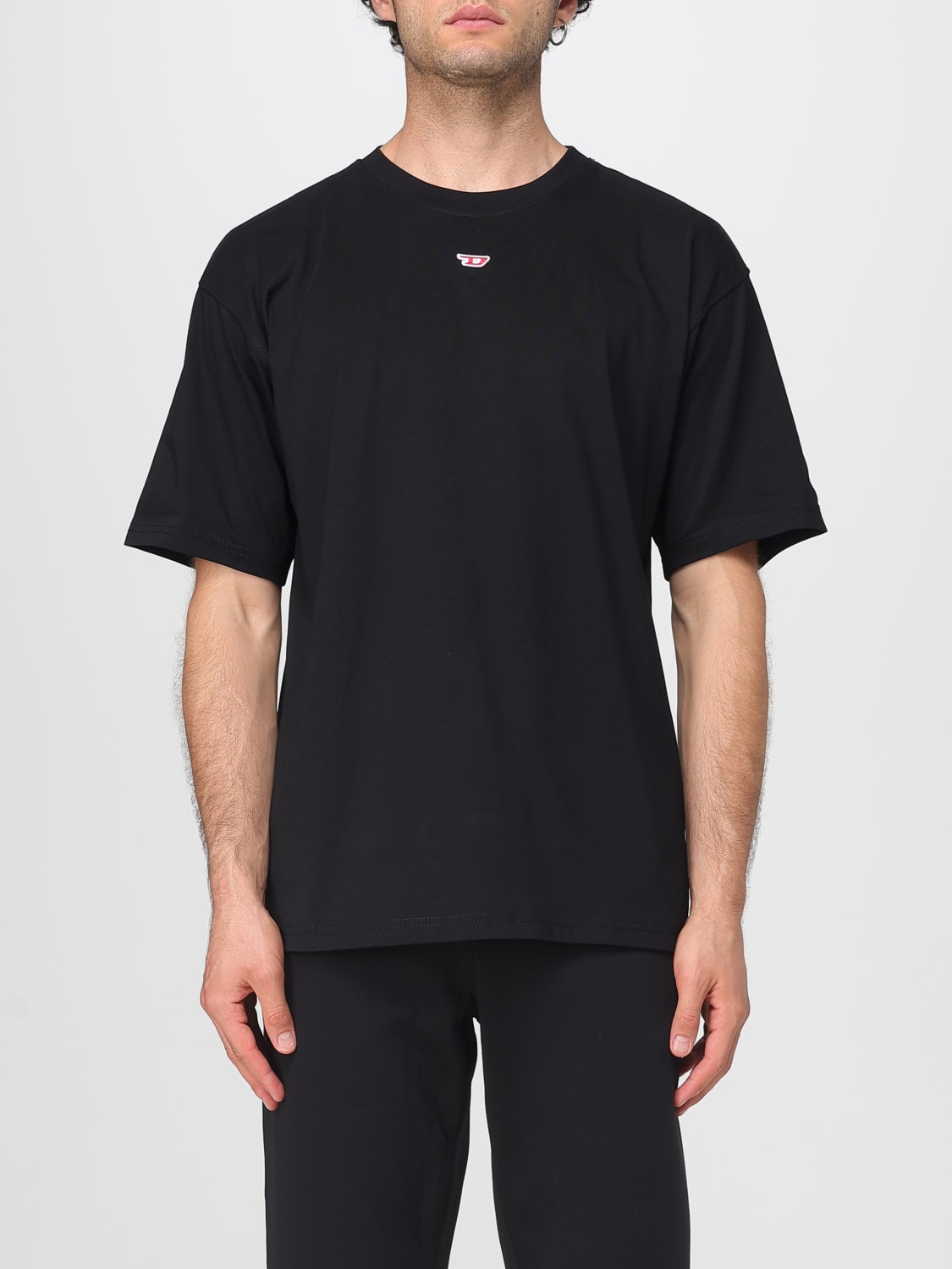 DIESEL T-SHIRT: T-shirt men Diesel, Black - Img 1