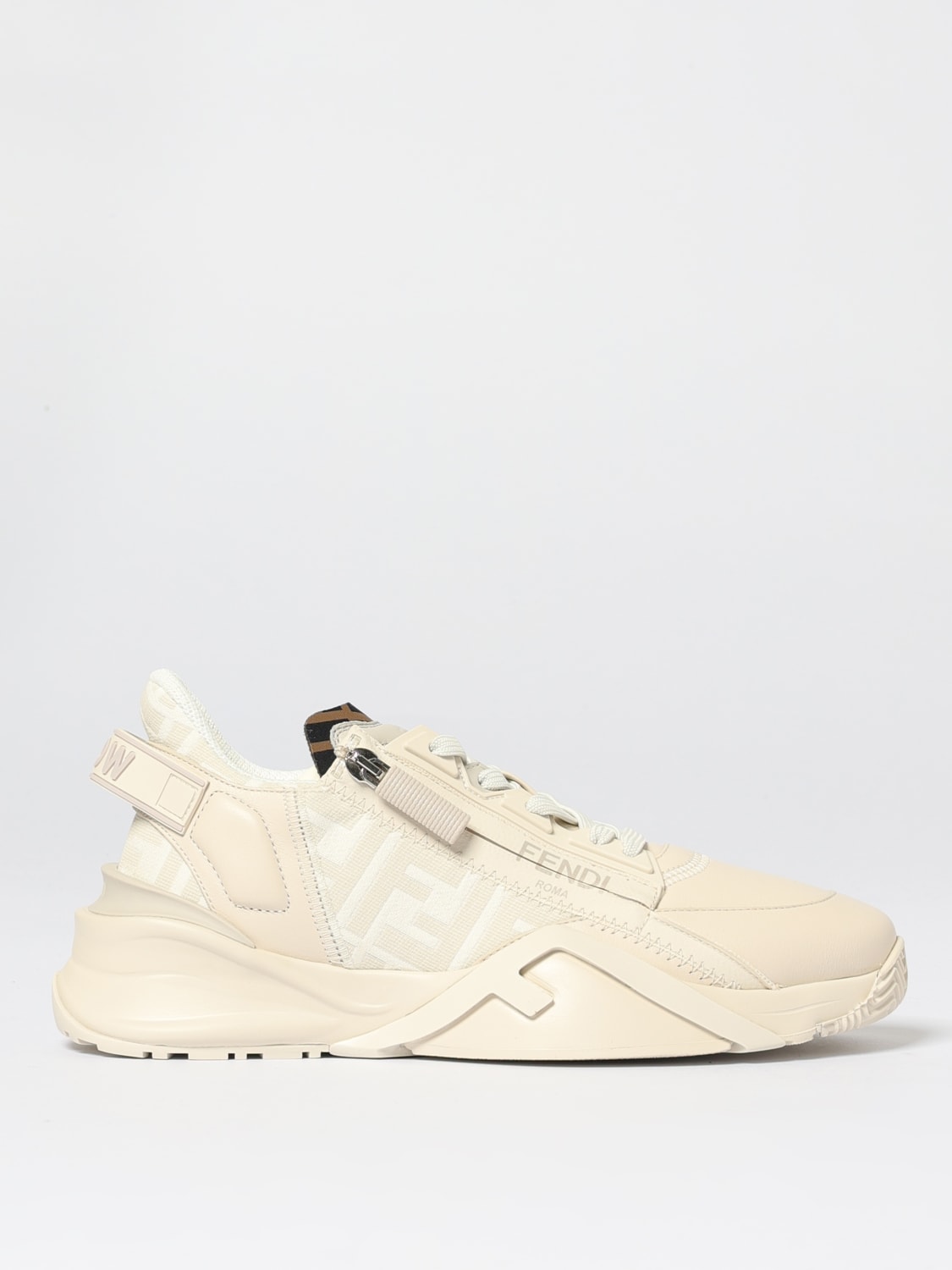 FENDI BASKETS: Baskets femme Fendi, Blanc - Img 1