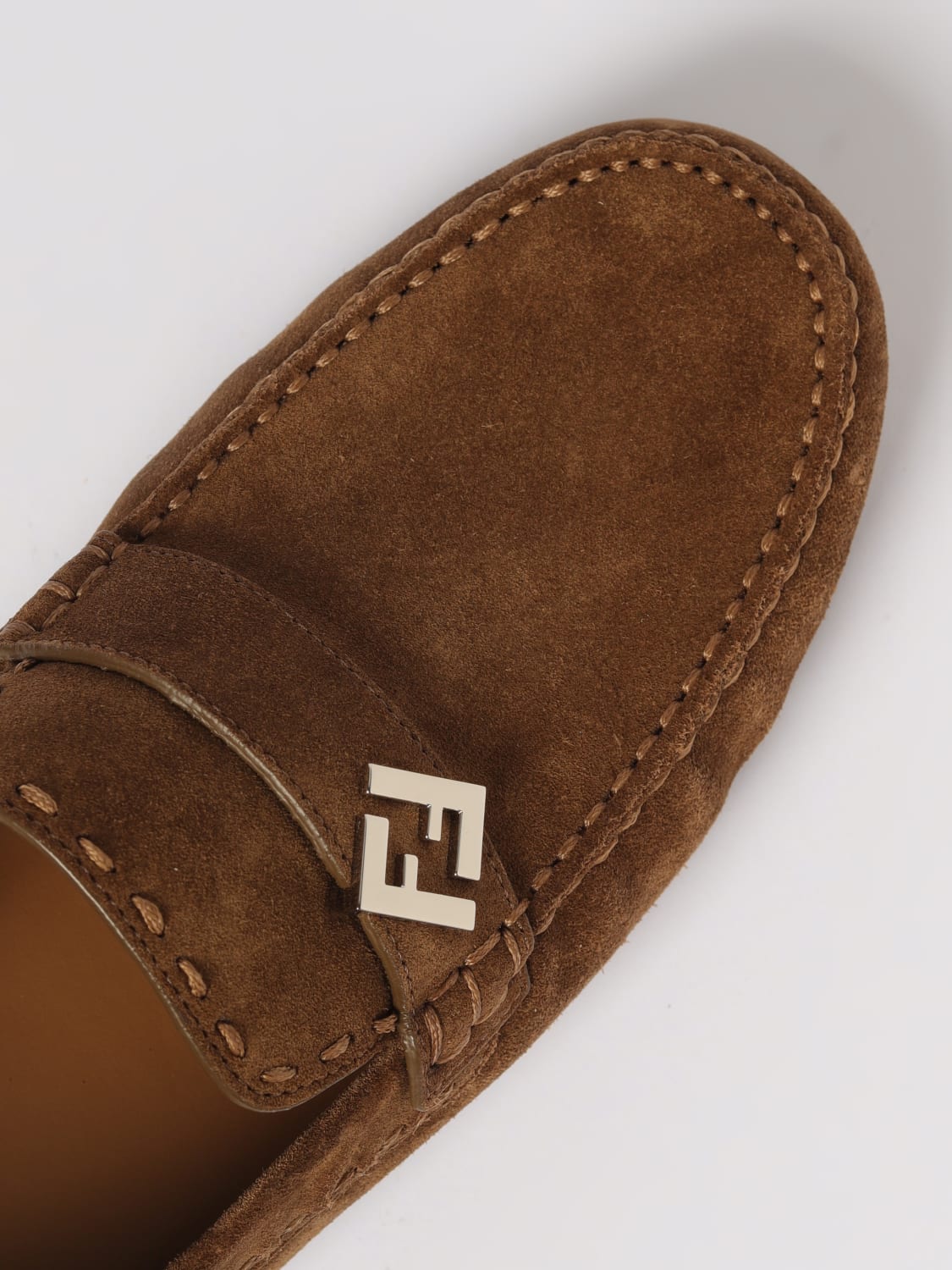 FENDI MOKASSINS: Mokassins herren Fendi, Mud - Img 4