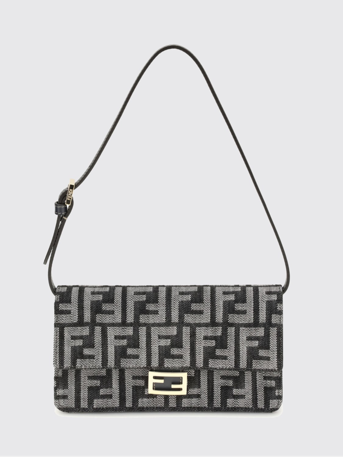FENDI MINI BAG: Wallet woman Fendi, Black - Img 1