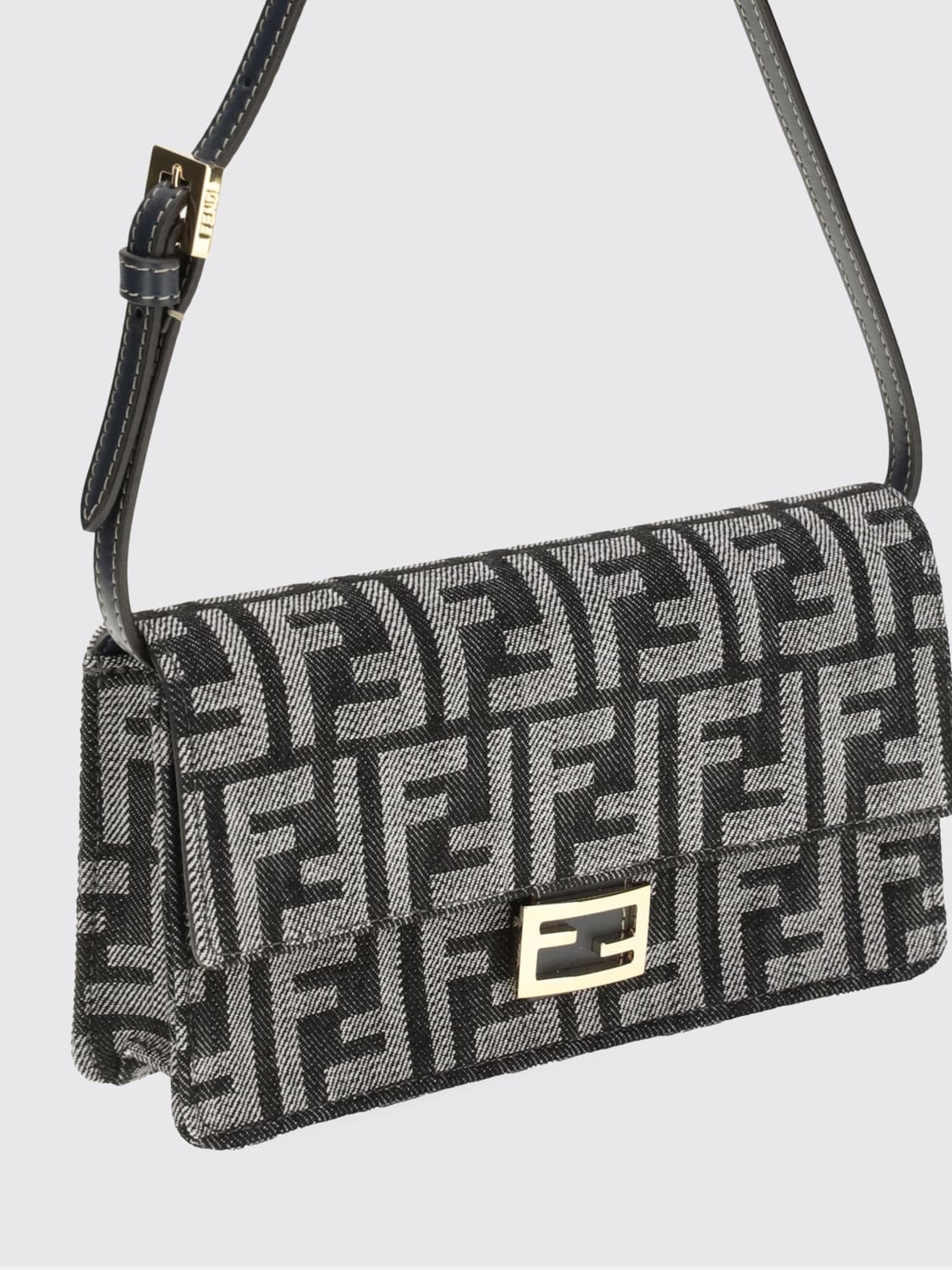 FENDI MINI BAG: Wallet woman Fendi, Black - Img 3