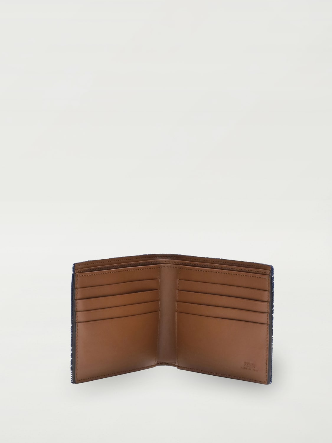 FENDI WALLET: Wallet men Fendi, Blue - Img 3