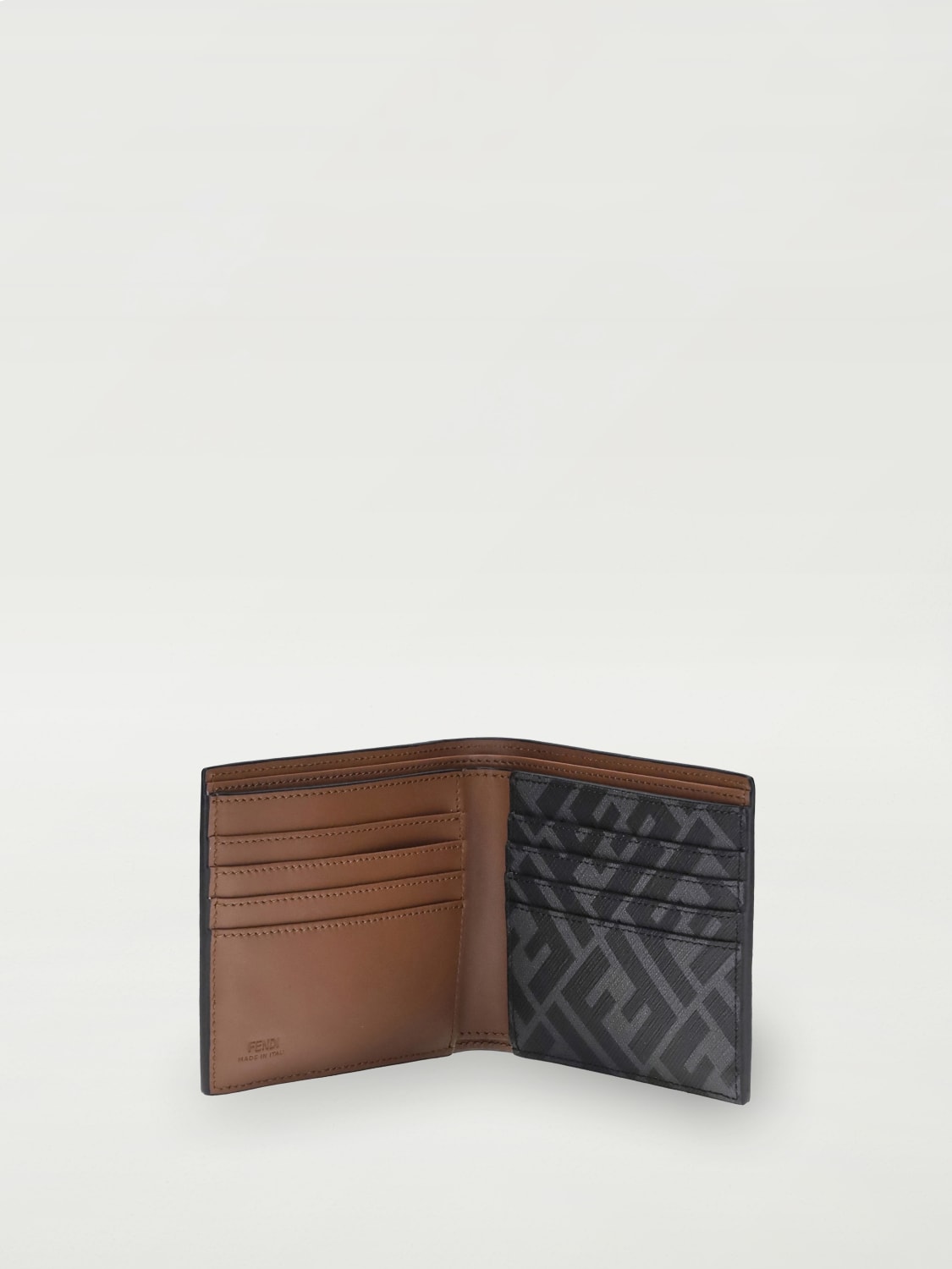 FENDI WALLET: Wallet men Fendi, Black - Img 3