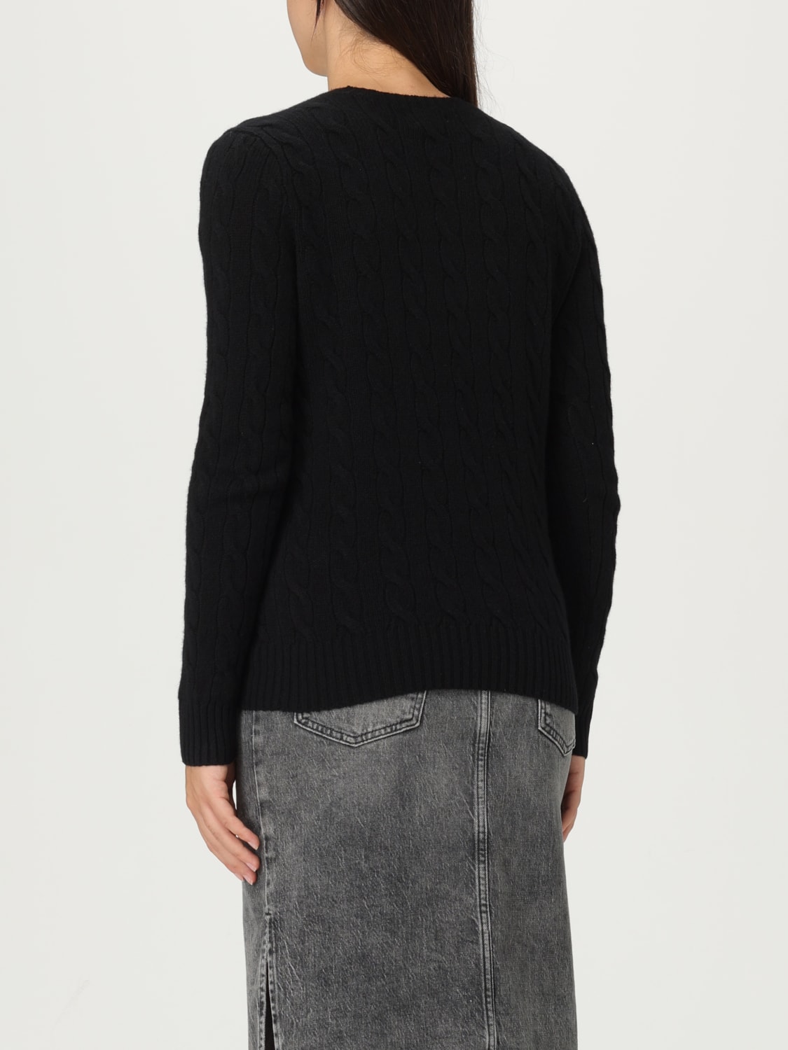 POLO RALPH LAUREN JERSEY: Sudadera mujer Polo Ralph Lauren, Negro - Img 2