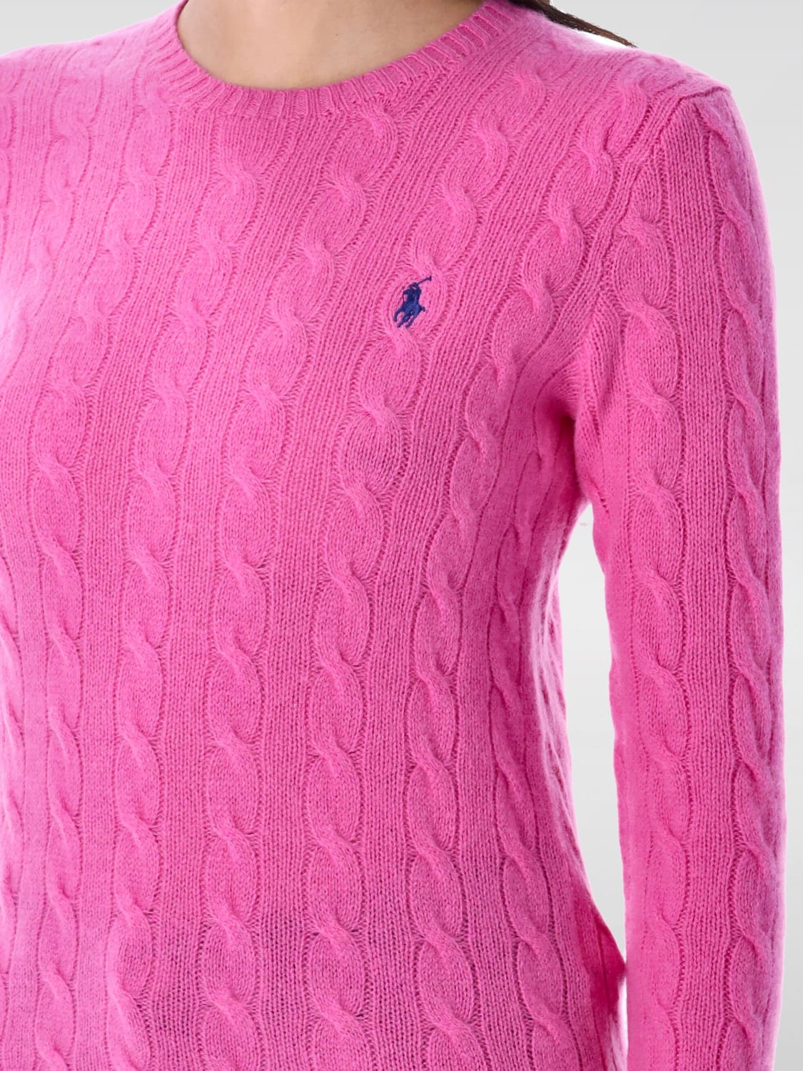 POLO RALPH LAUREN JERSEY: Sudadera mujer Polo Ralph Lauren, Rosa - Img 3