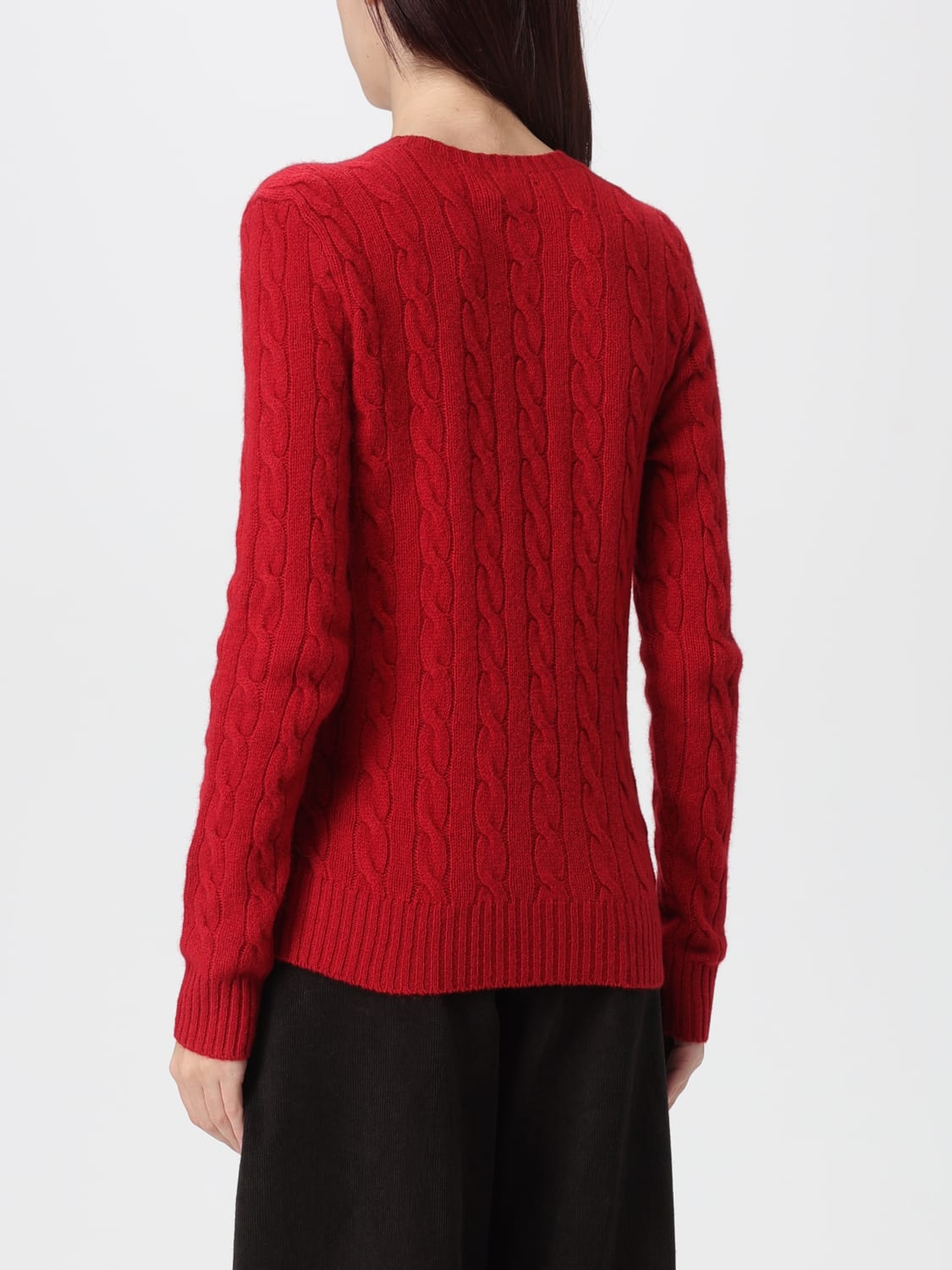 POLO RALPH LAUREN JERSEY: Sudadera mujer Polo Ralph Lauren, Rojo - Img 2