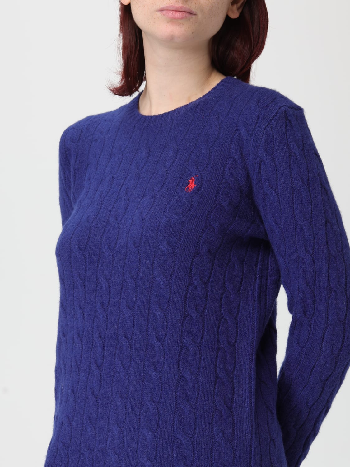 POLO RALPH LAUREN JERSEY: Sudadera mujer Polo Ralph Lauren, Azul Oscuro 2 - Img 3