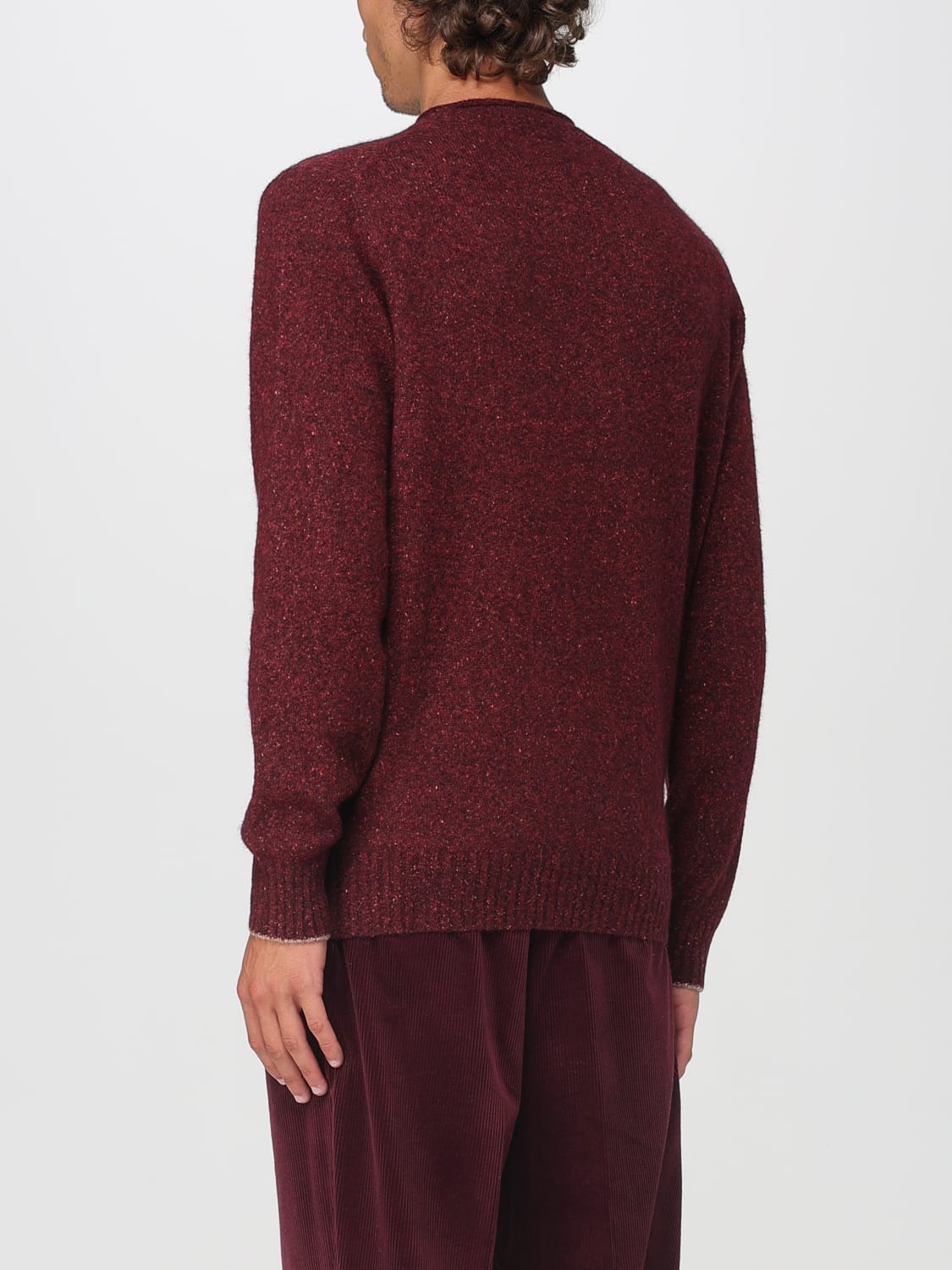 BRUNELLO CUCINELLI SWEATER: Sweater men Brunello Cucinelli, Red - Img 3