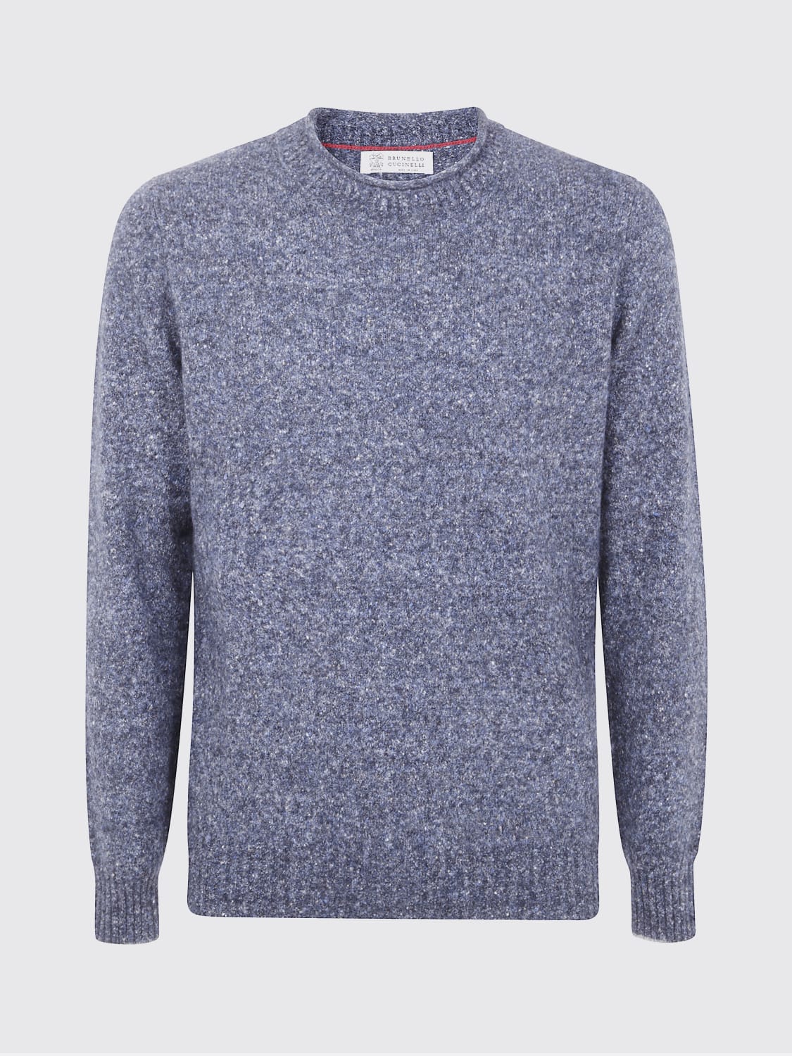 BRUNELLO CUCINELLI SWEATER: Sweater men Brunello Cucinelli, Denim - Img 1