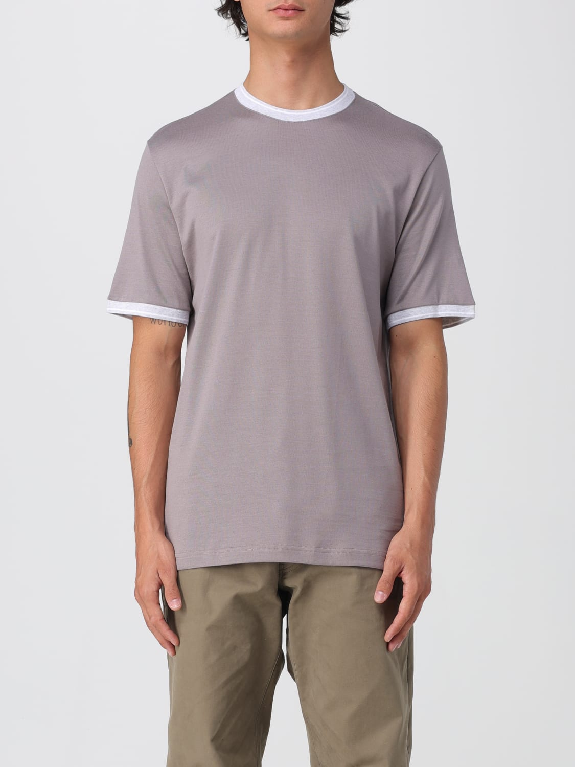 ELEVENTY T-SHIRT: T-shirt basic in cotone Eleventy, Viola - Img 1