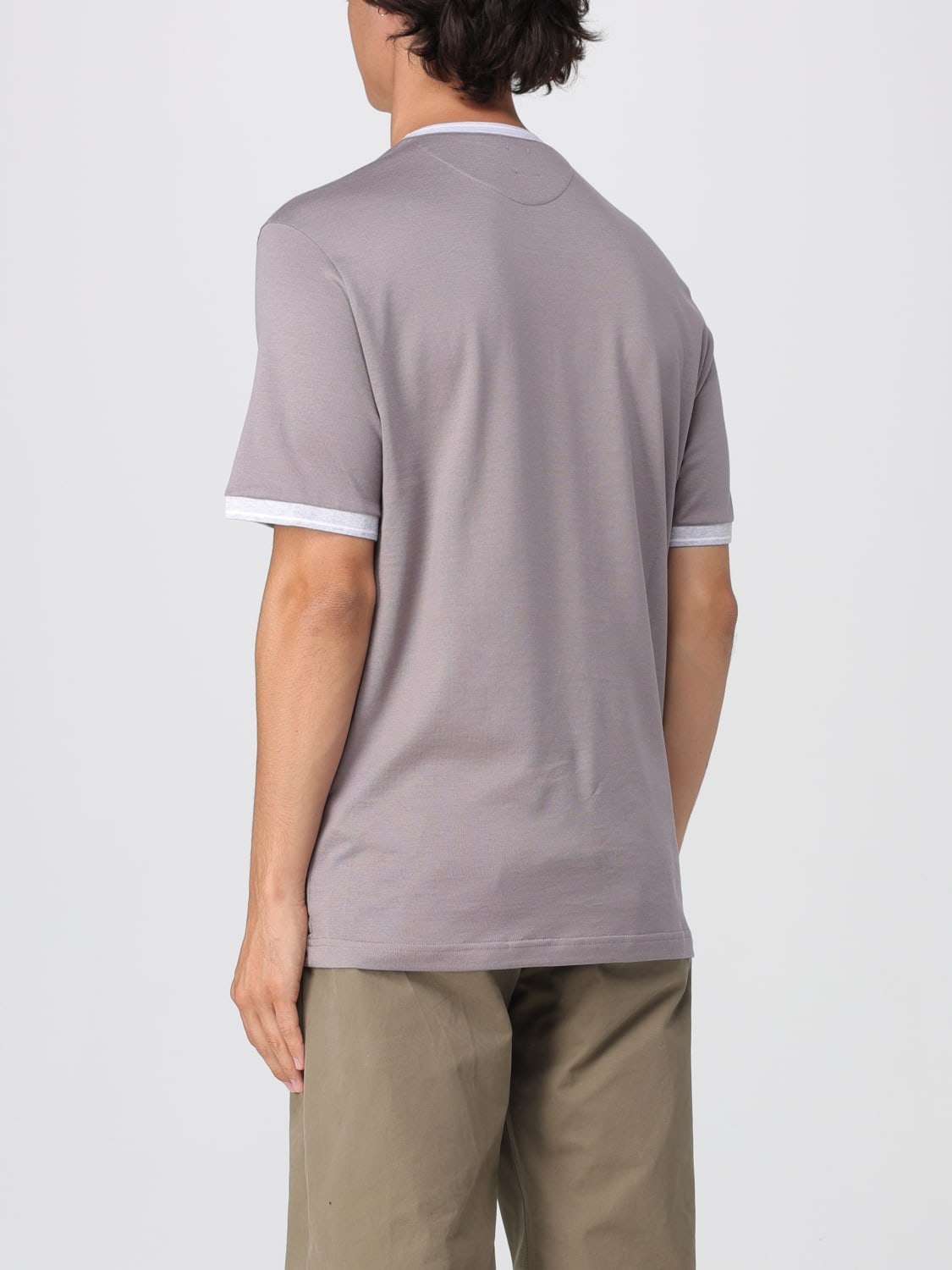 ELEVENTY T-SHIRT: T-shirt basic in cotone Eleventy, Viola - Img 2