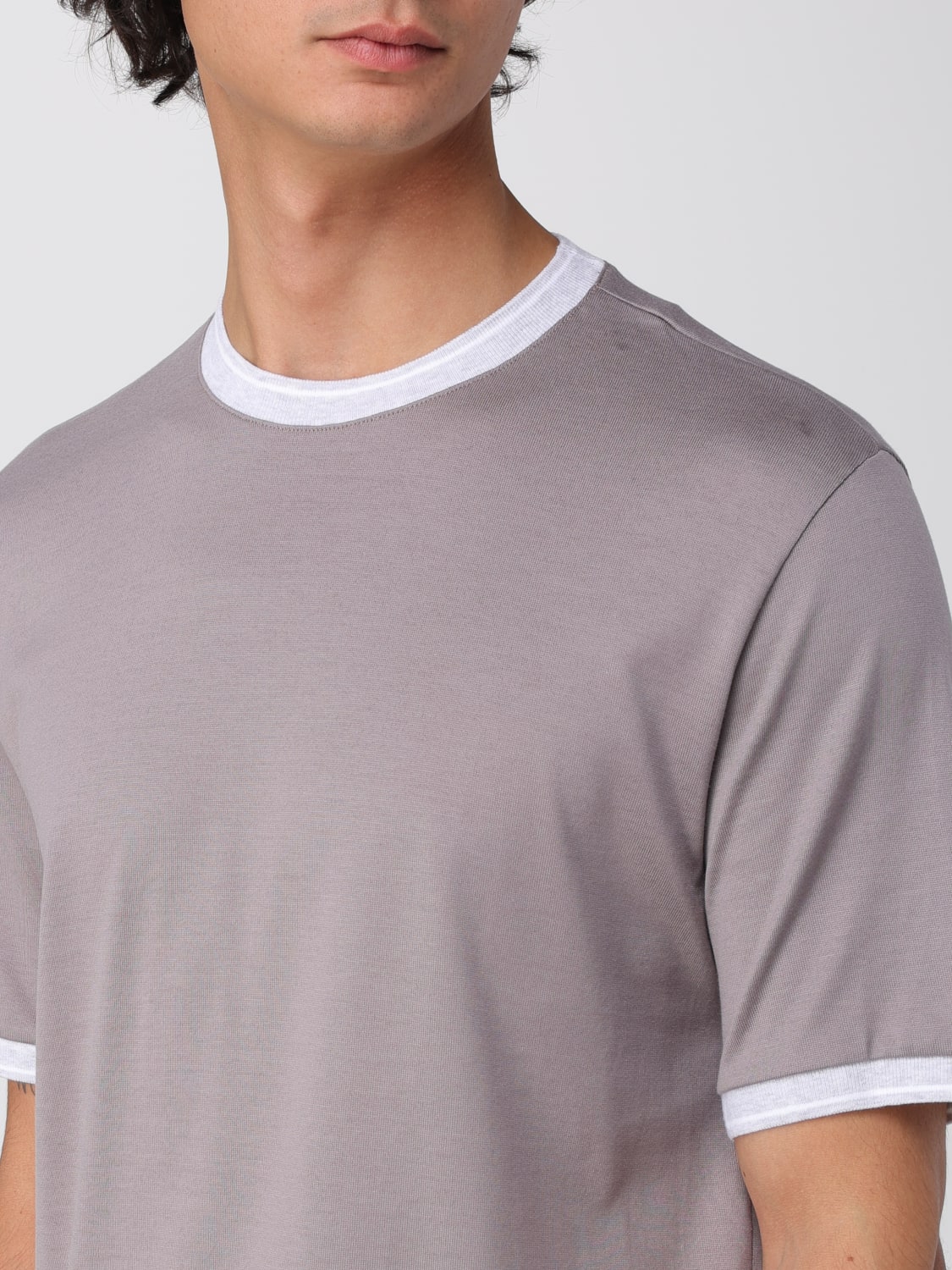 ELEVENTY T-SHIRT: T-shirt basic in cotone Eleventy, Viola - Img 3