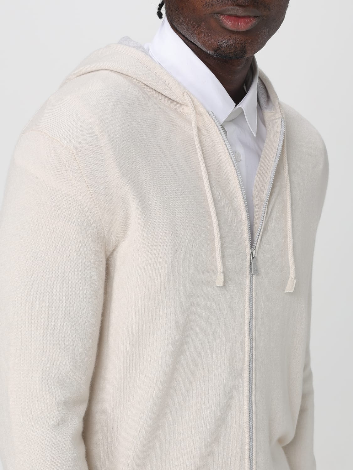 ELEVENTY SWEATSHIRT: Sweater men Eleventy, Sand - Img 4