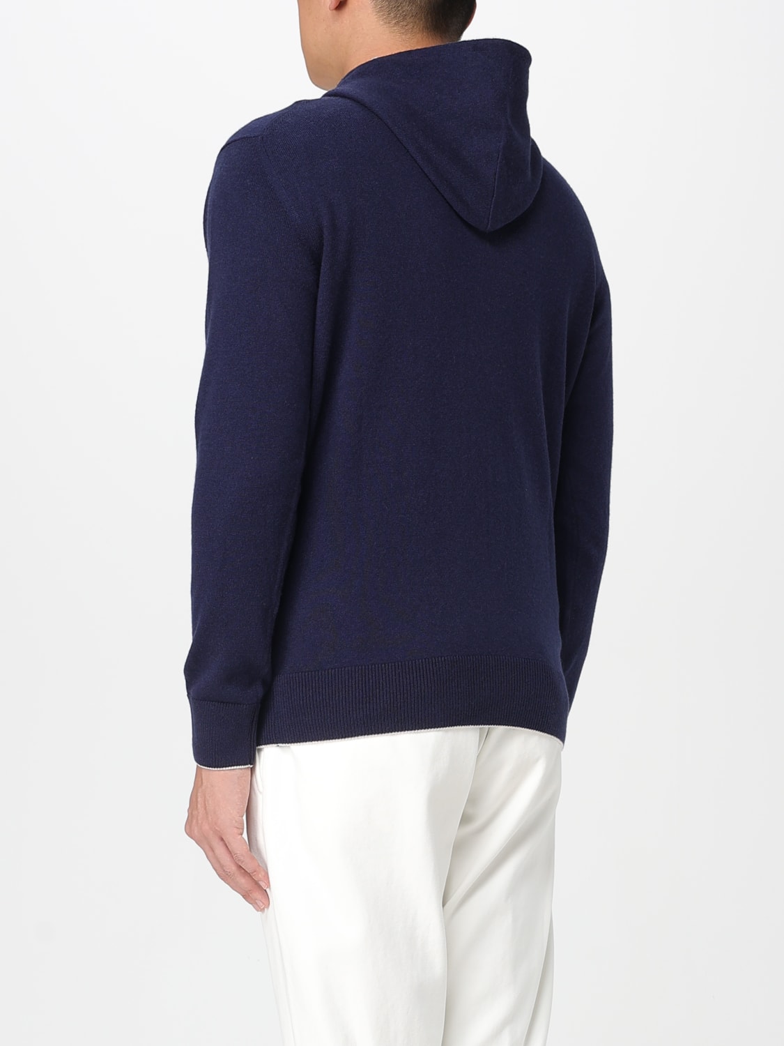 ELEVENTY SWEATSHIRT: Sweater men Eleventy, Blue 1 - Img 2