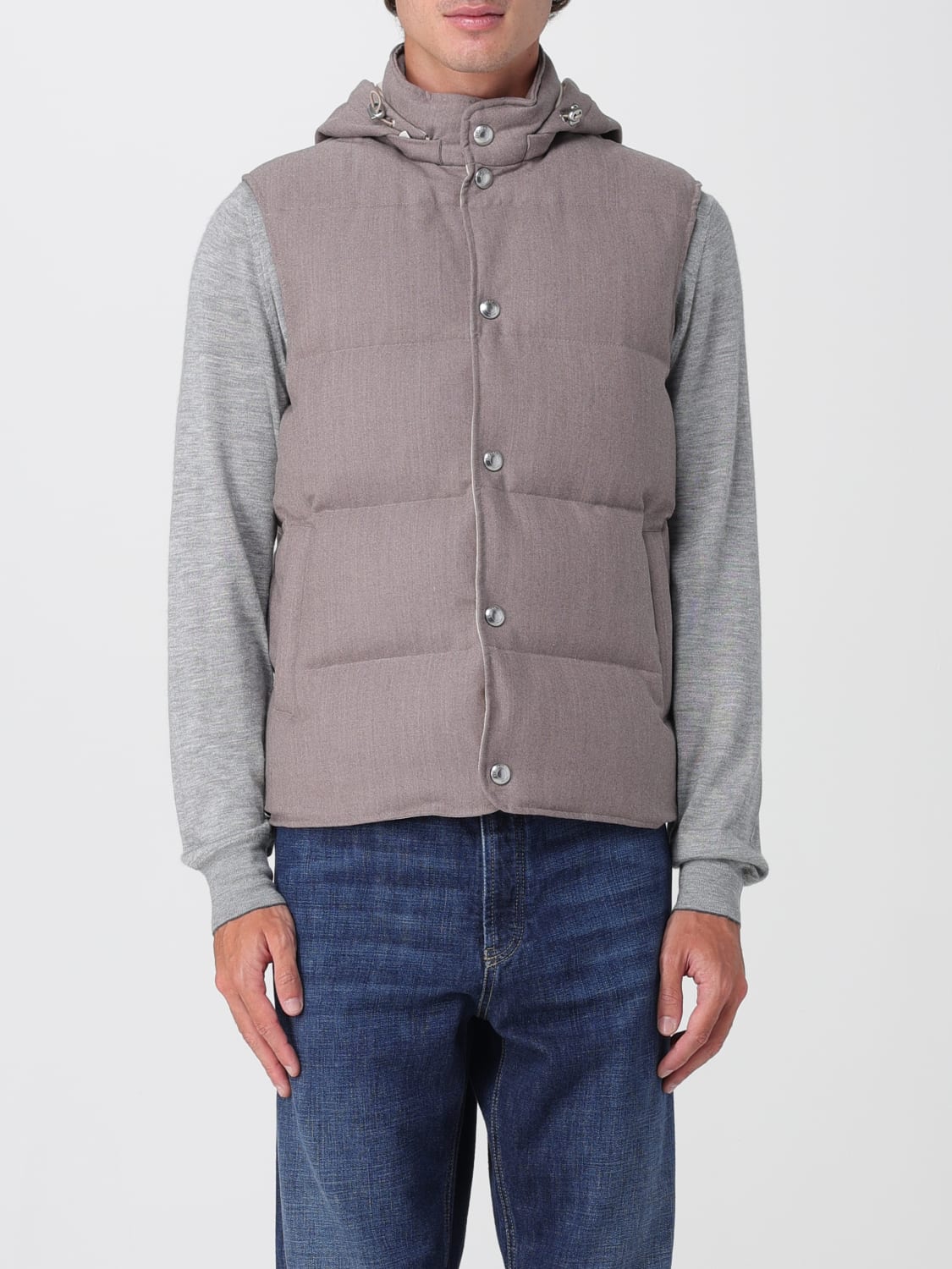 ELEVENTY SUIT VEST: Jacket men Eleventy, Blue - Img 1