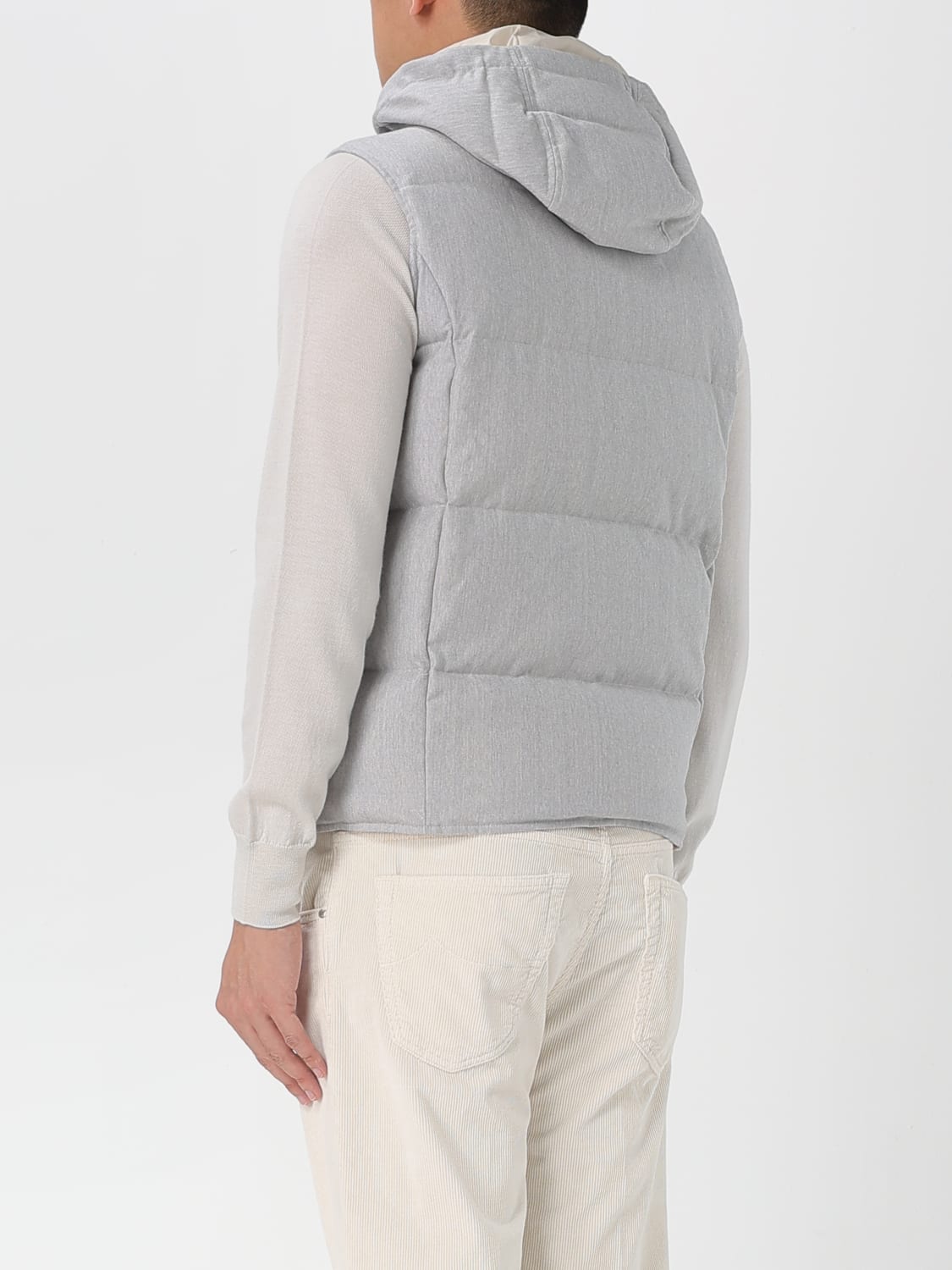 ELEVENTY SUIT VEST: Jacket men Eleventy, Grey - Img 2