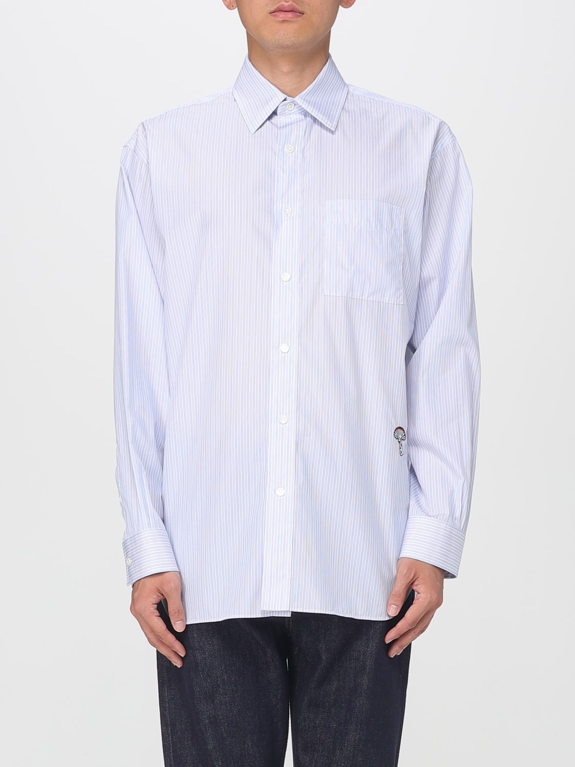 BOTTEGA VENETA SHIRT: Shirt men Bottega Veneta, White - Img 1