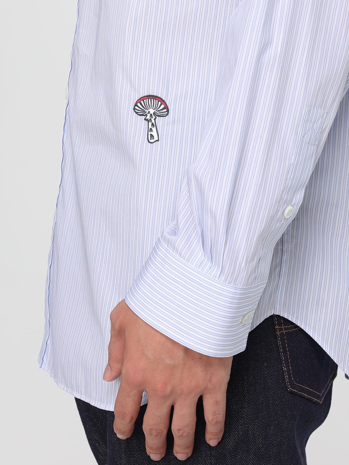 BOTTEGA VENETA SHIRT: Shirt men Bottega Veneta, White - Img 5