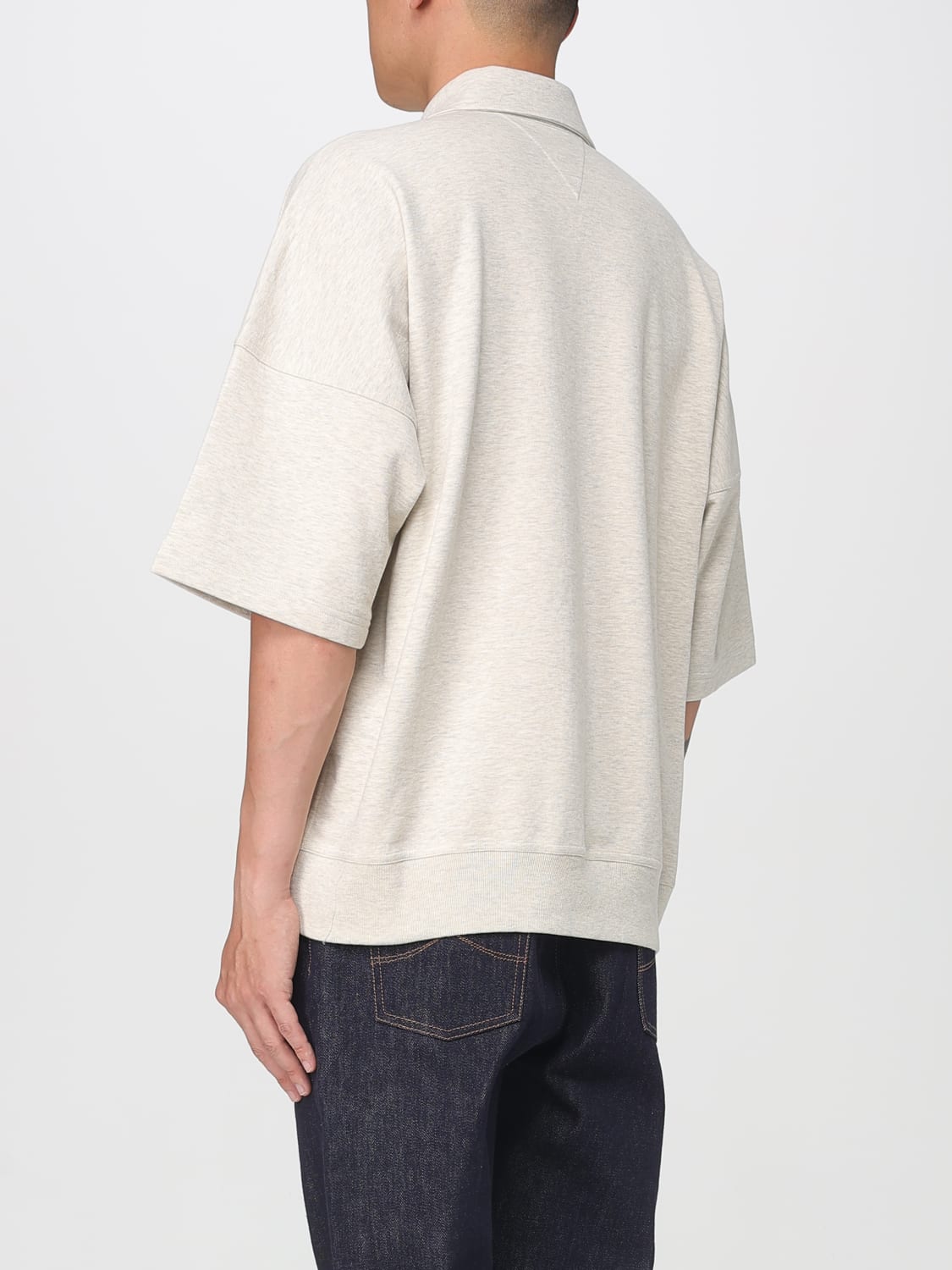 BOTTEGA VENETA POLO SHIRT: Polo shirt men Bottega Veneta, Beige - Img 3