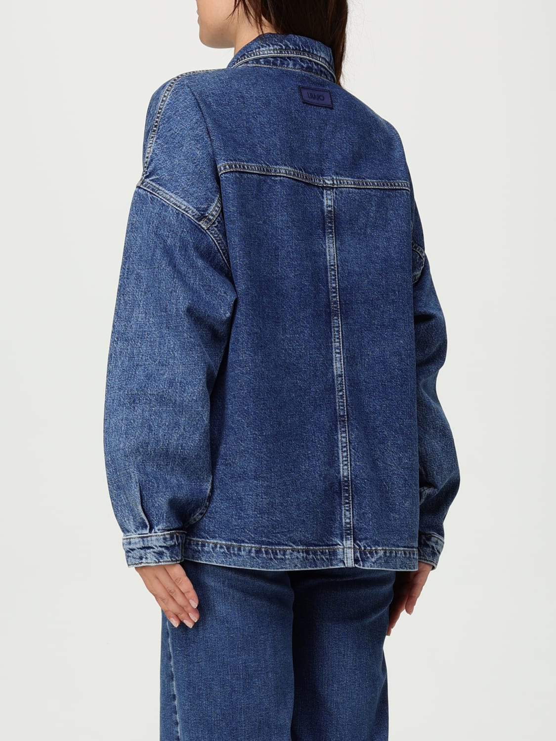 LIU JO JACKET: Blazer woman Liu Jo, Blue - Img 2