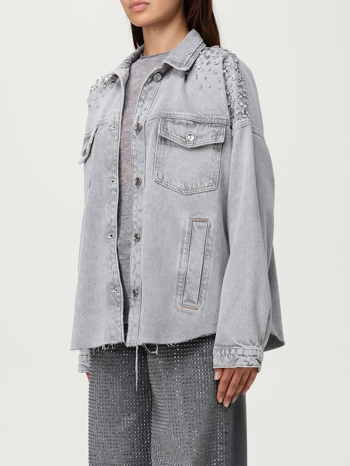 LIU JO JACKE: Blazer damen Liu Jo, Grau - Img 3