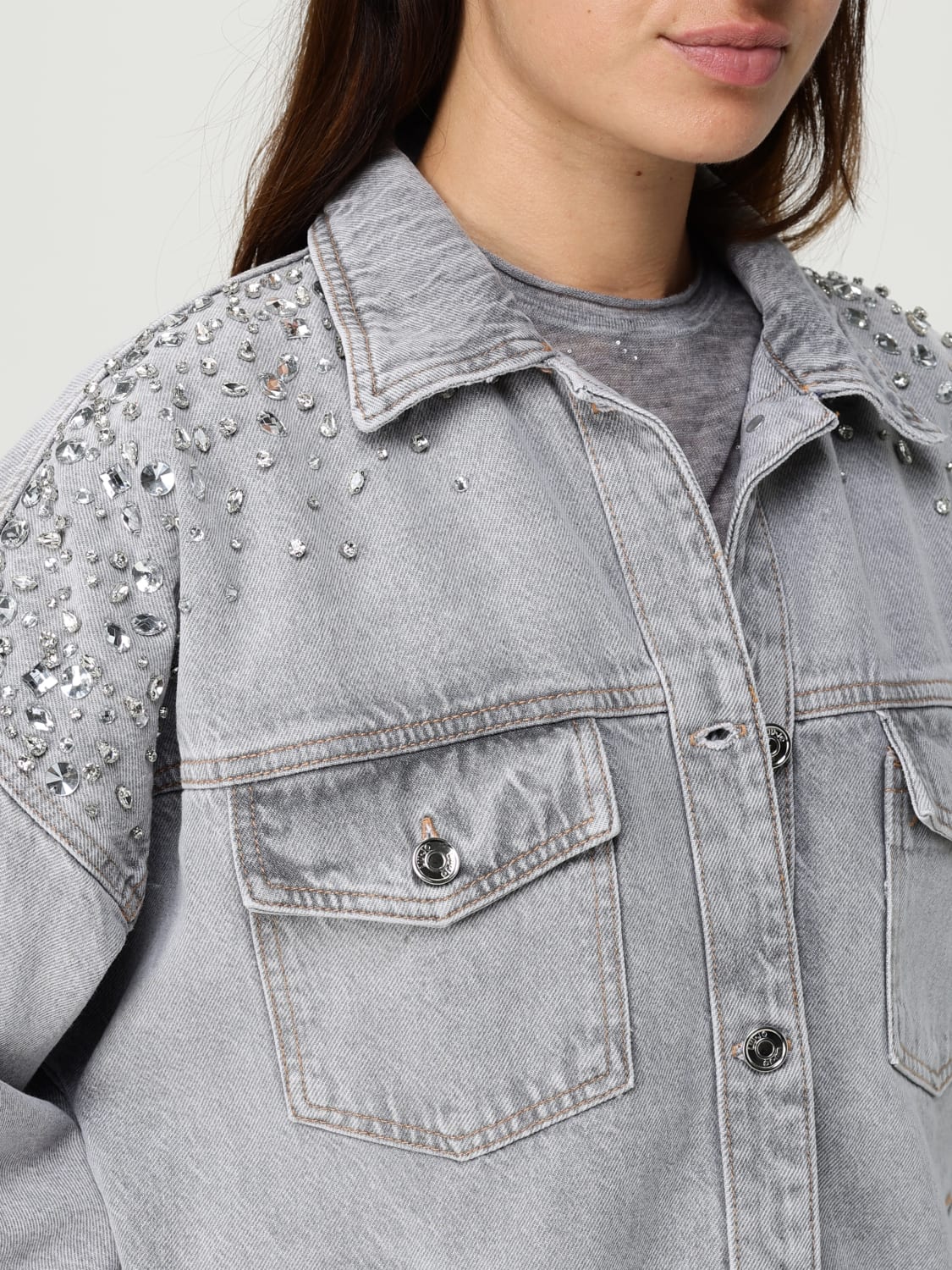 LIU JO JACKE: Blazer damen Liu Jo, Grau - Img 4