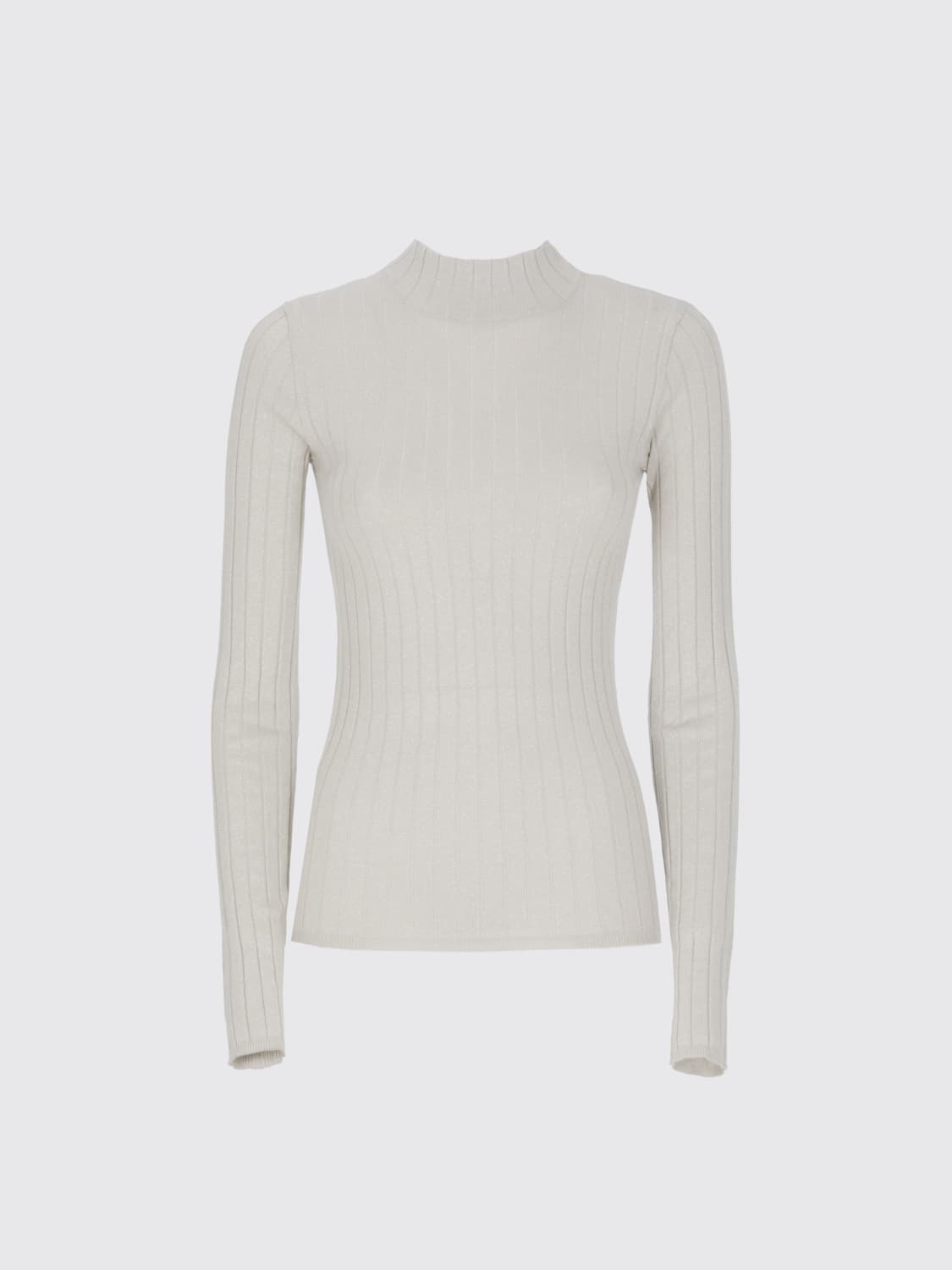 BRUNELLO CUCINELLI PULL: Pull femme Brunello Cucinelli, Gris - Img 5