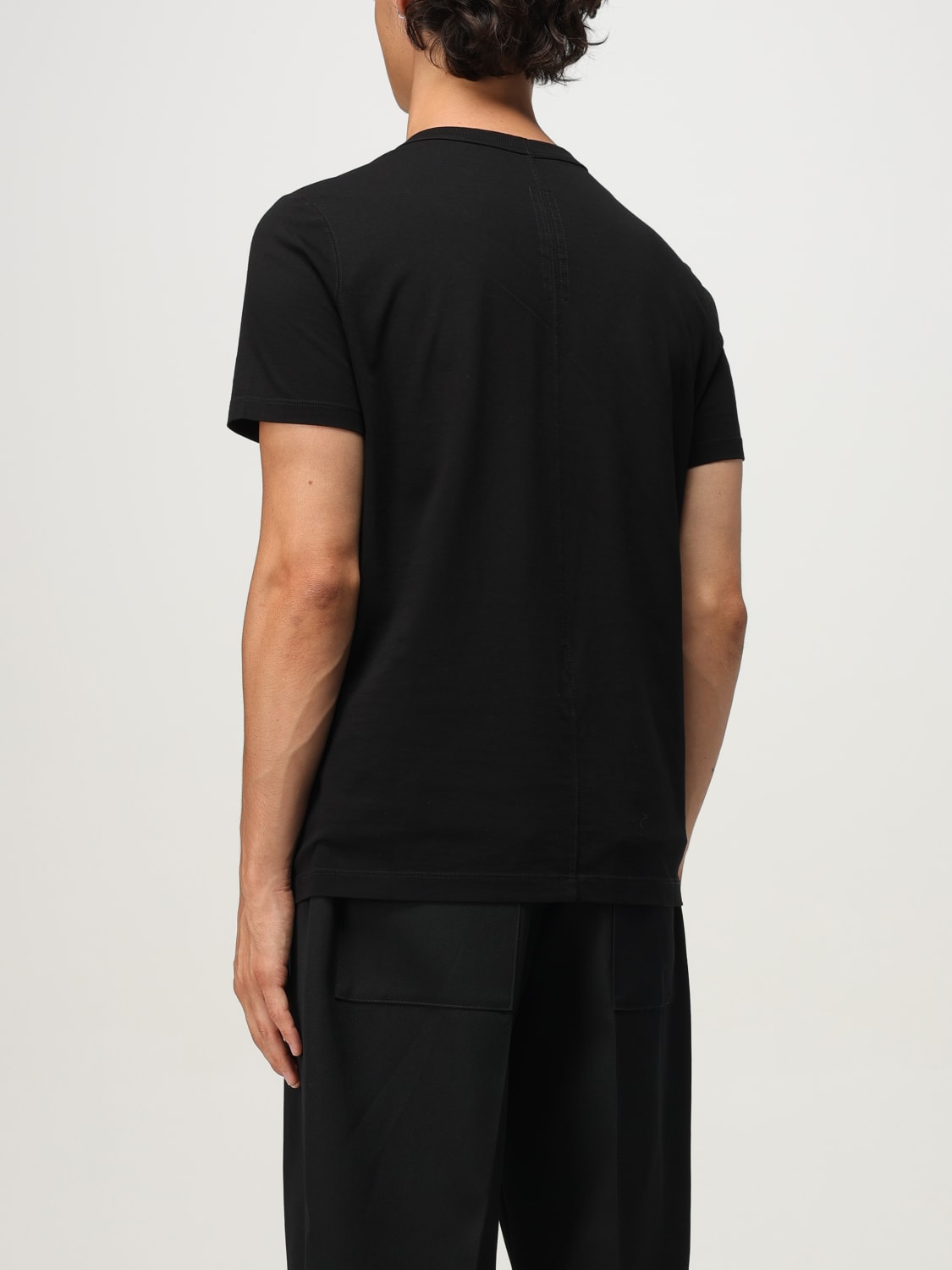 RICK OWENS T-SHIRT: T-shirt men Rick Owens, Black - Img 3