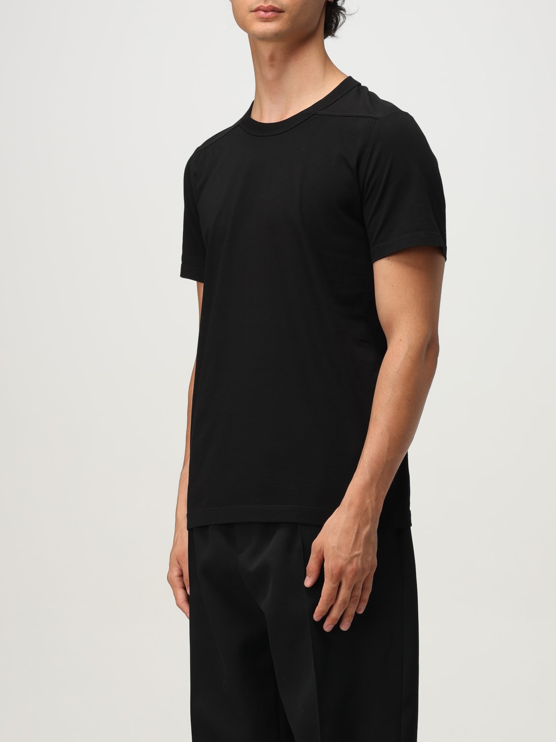 RICK OWENS T-SHIRT: T-shirt men Rick Owens, Black - Img 4
