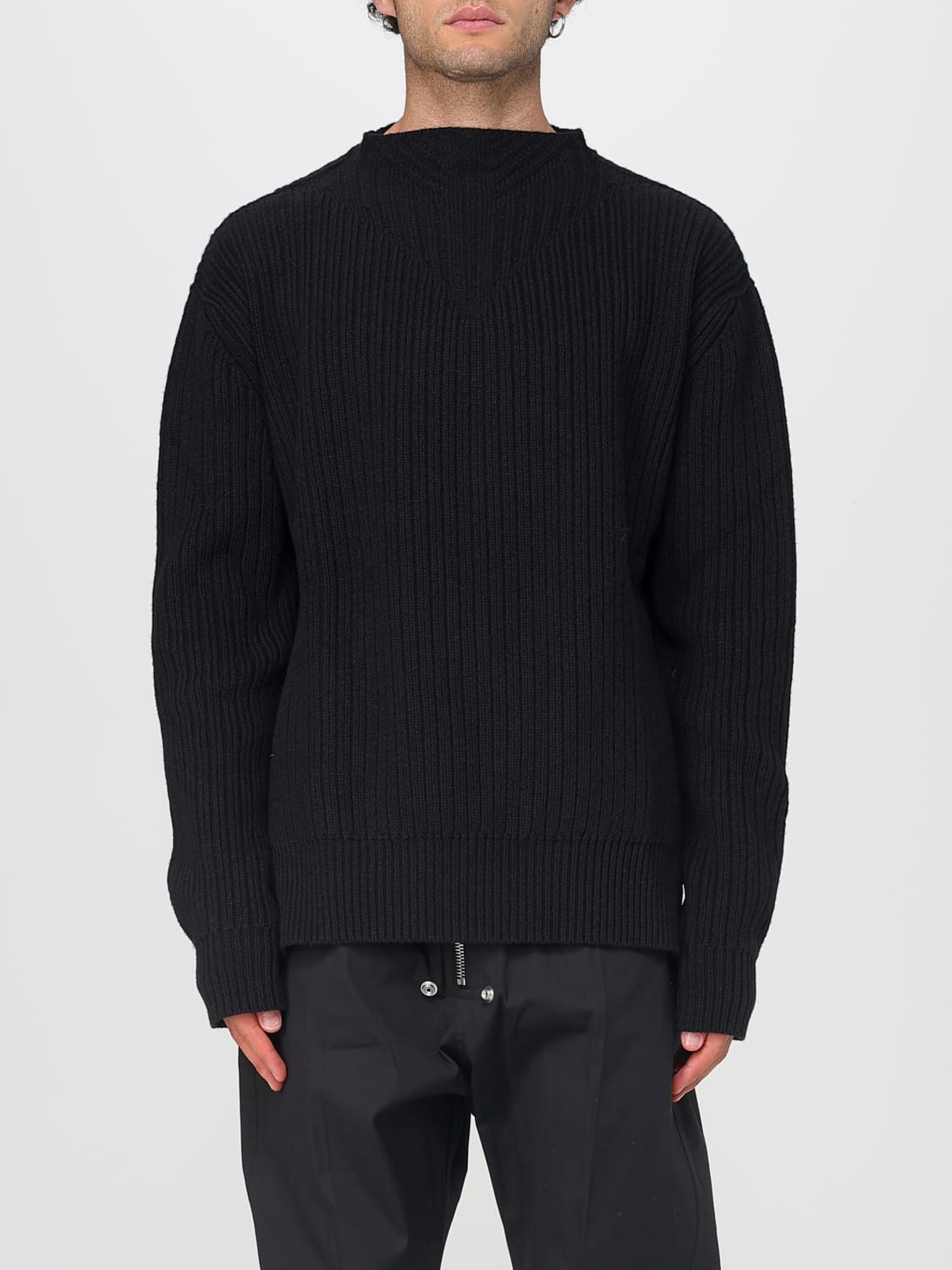 RICK OWENS SWEATER: Sweater men Rick Owens, Black - Img 1
