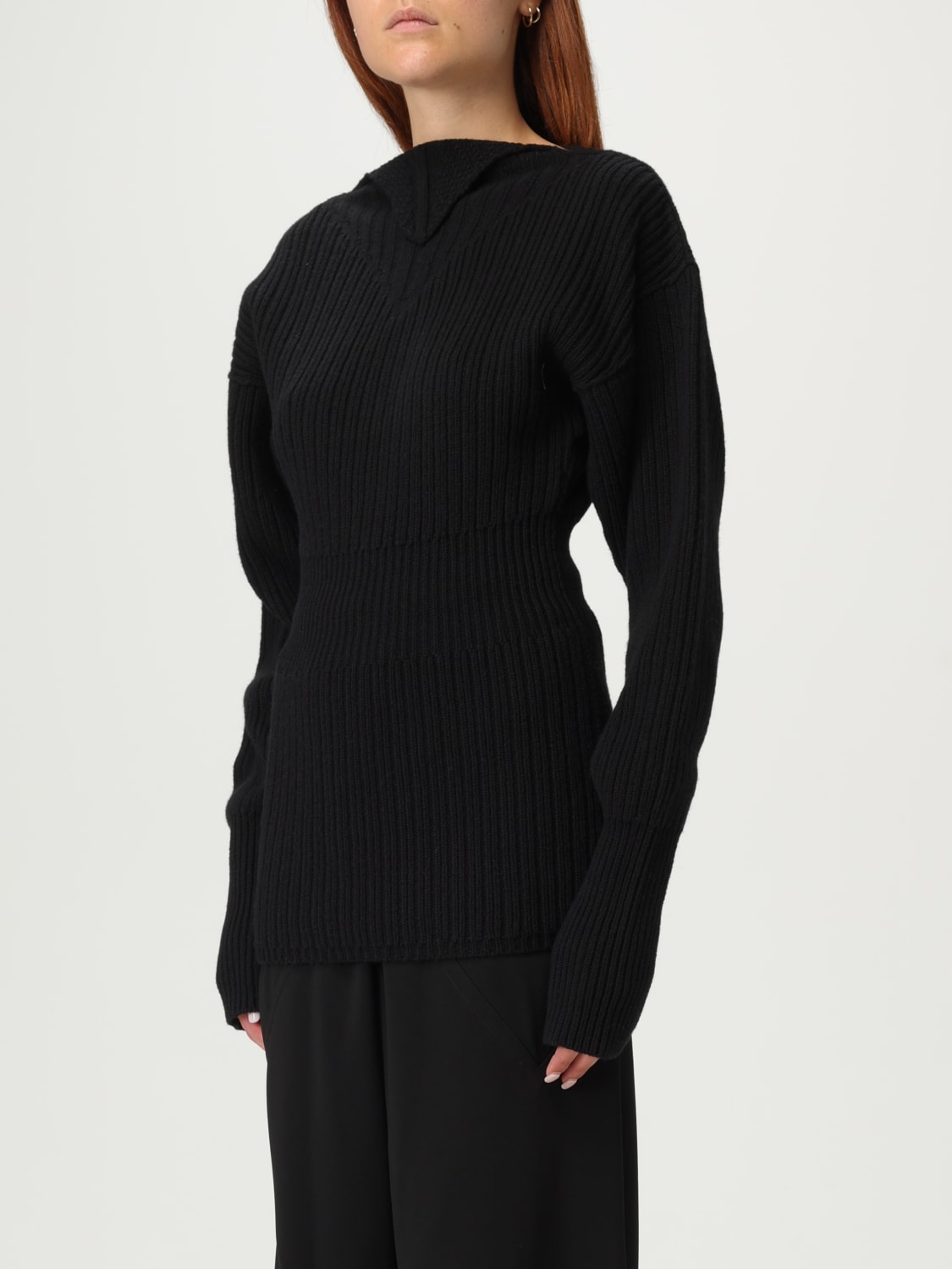 RICK OWENS 毛衣: 毛衣 女士 Rick Owens, 黑色 - Img 4