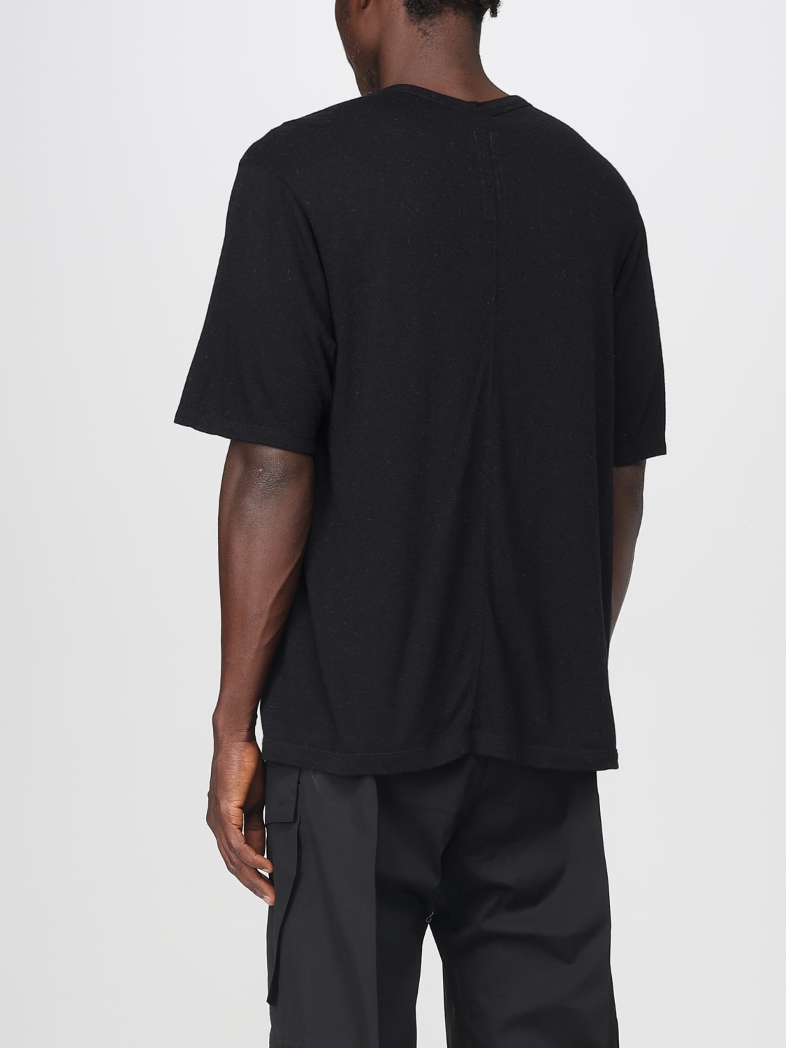 RICK OWENS T-SHIRT: T-shirt men Rick Owens, Black - Img 3