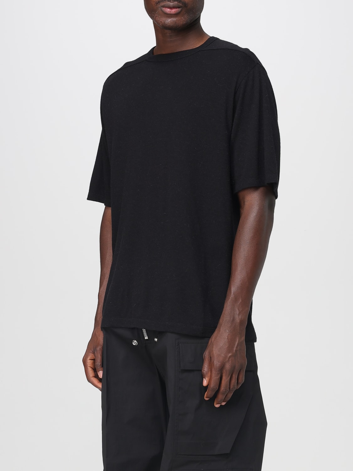 RICK OWENS T-SHIRT: T-shirt men Rick Owens, Black - Img 4