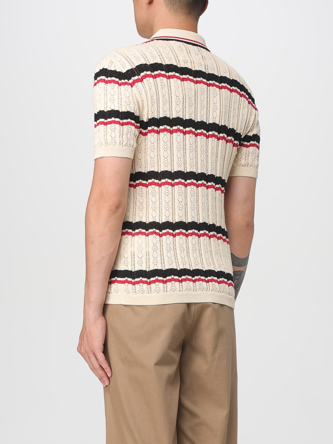 VALENTINO POLO SHIRT: Polo shirt men Valentino, Red - Img 3