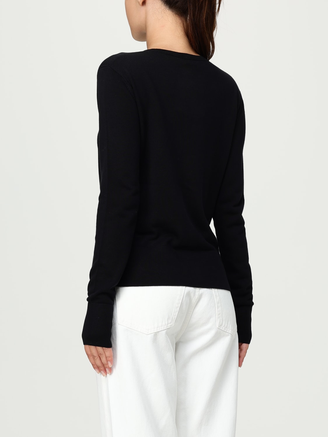 TOTEME SWEATER: Cardigan woman Toteme, Black - Img 3