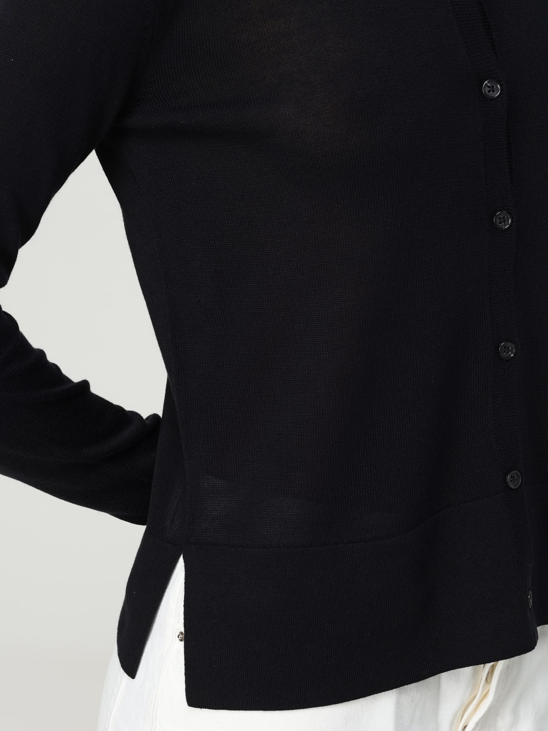 TOTEME SWEATER: Cardigan woman Toteme, Black - Img 5