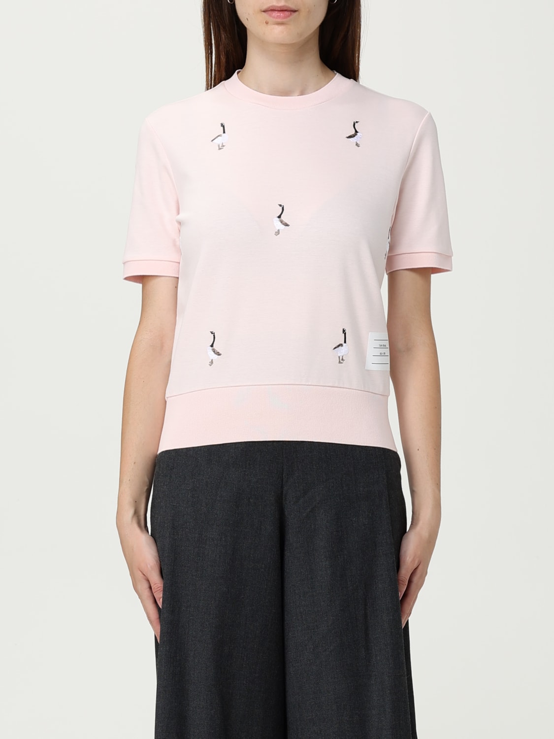 THOM BROWNE PULLOVER: Pullover damen Thom Browne, Pink - Img 1