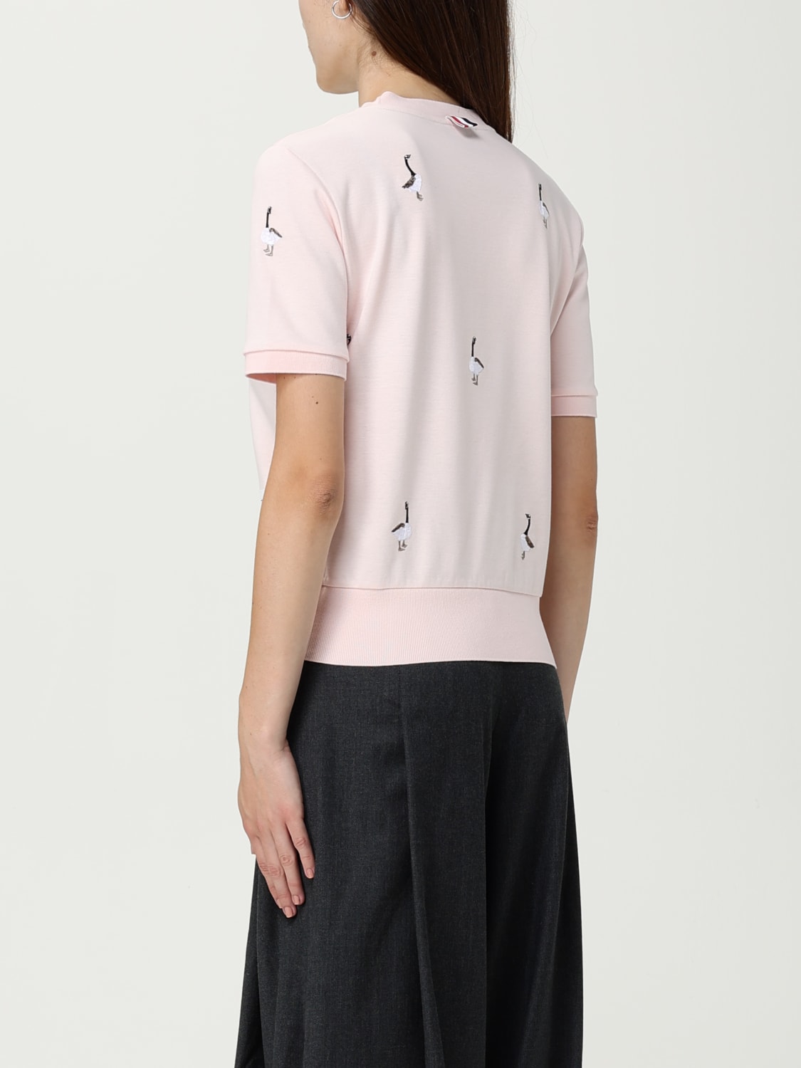 THOM BROWNE PULLOVER: Pullover damen Thom Browne, Pink - Img 2