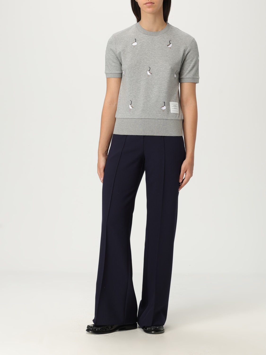 THOM BROWNE PULLOVER: Pullover damen Thom Browne, Grau - Img 2
