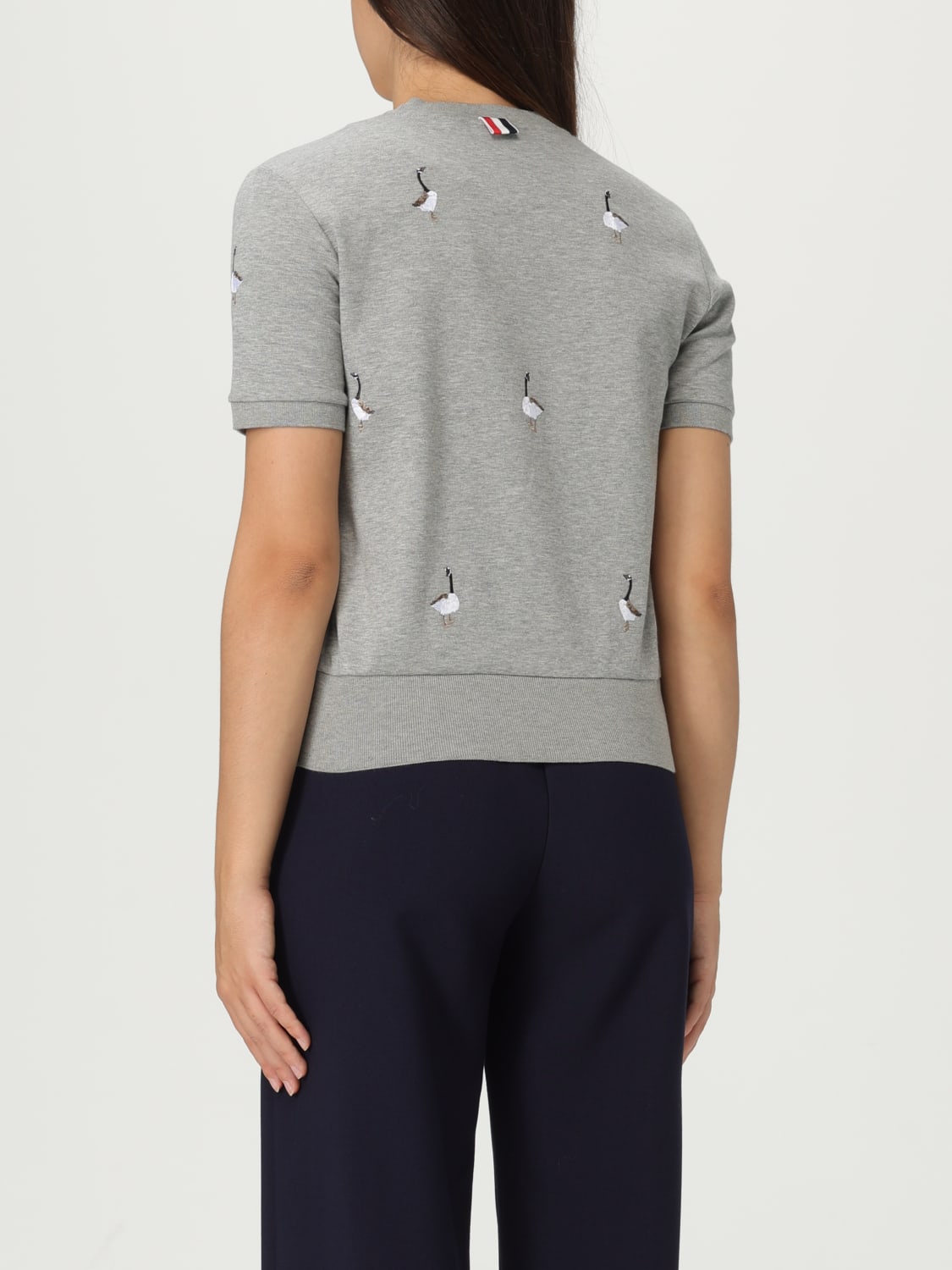 THOM BROWNE PULLOVER: Pullover damen Thom Browne, Grau - Img 3