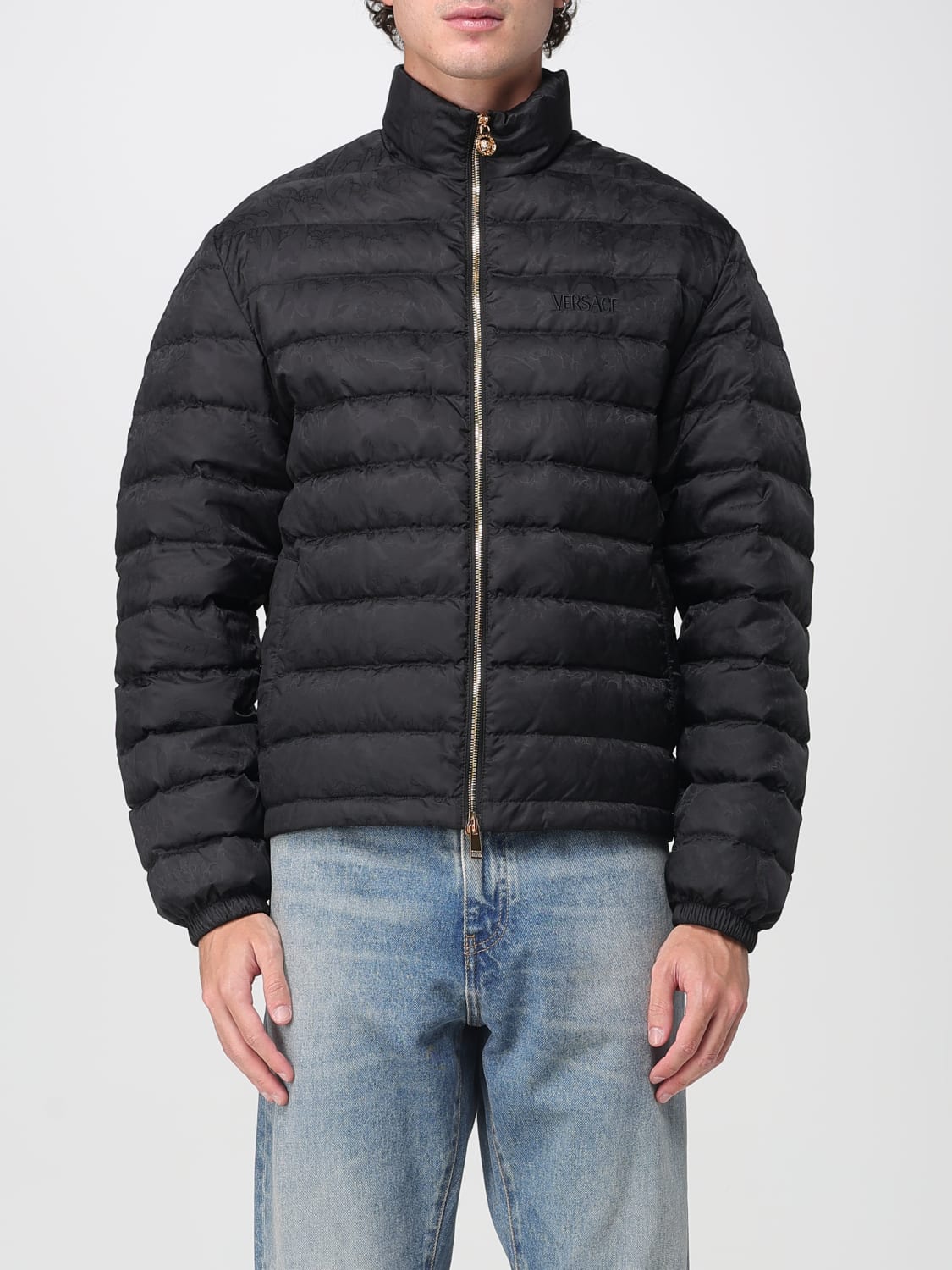 VERSACE JACKET: Jacket men Versace, Black - Img 1