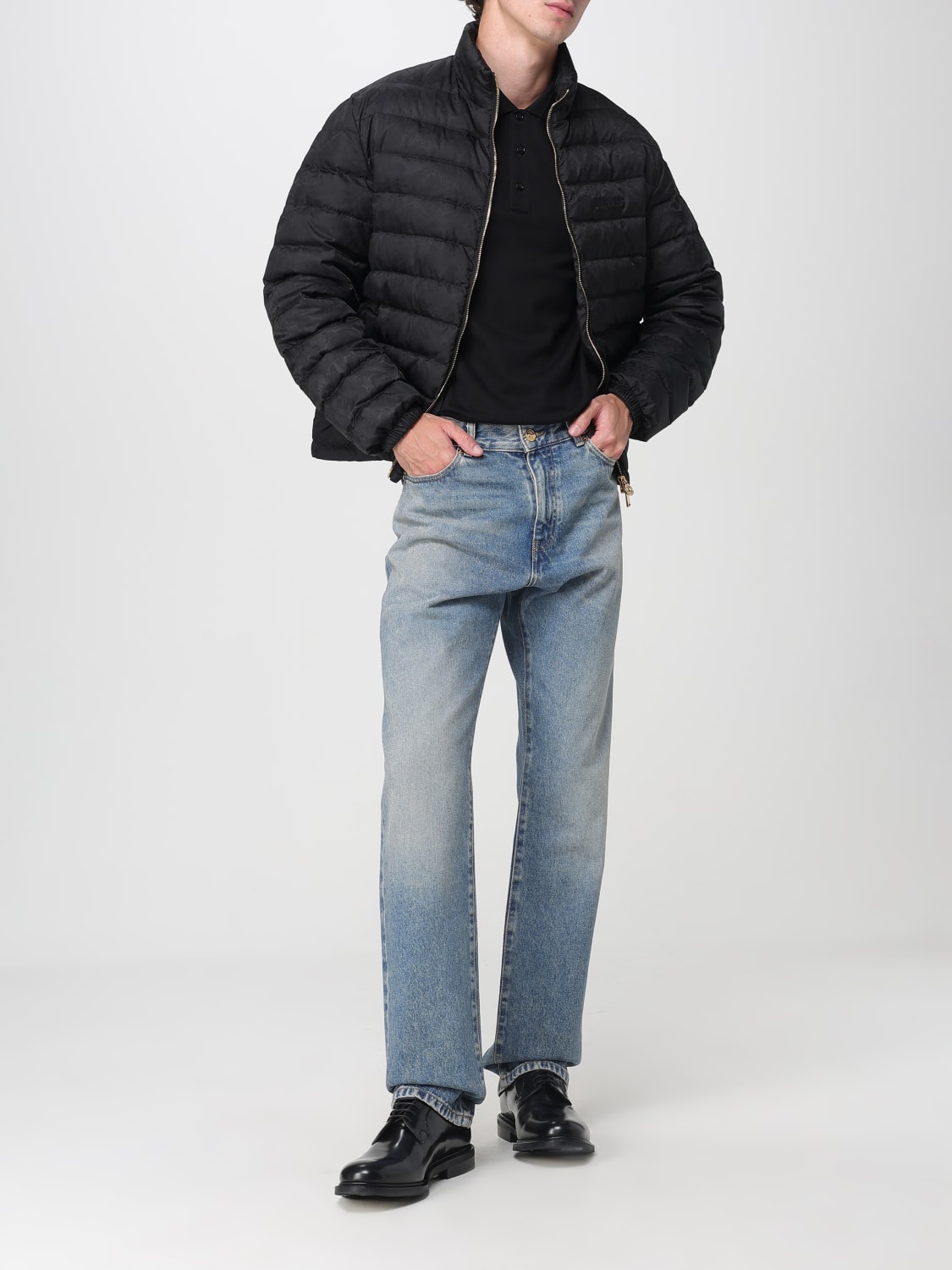 VERSACE POLO: Polo homme Versace, Noir - Img 2