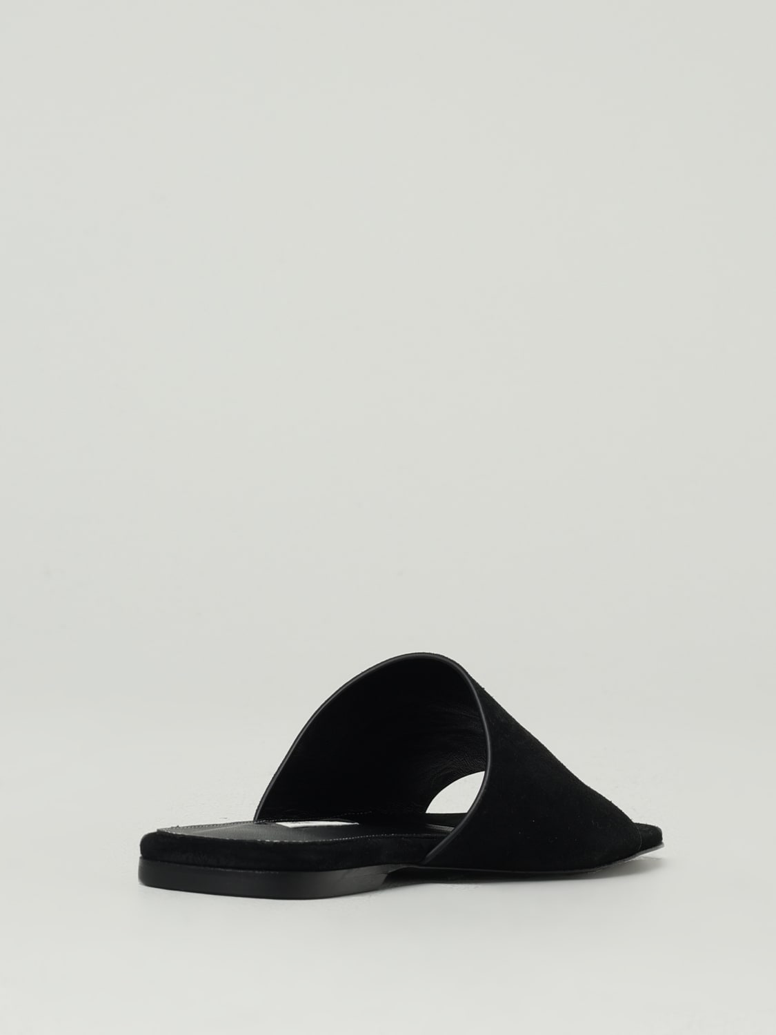 TOTEME SANDALI CON TACCO: Mules Toteme in camoscio , Nero - Img 3