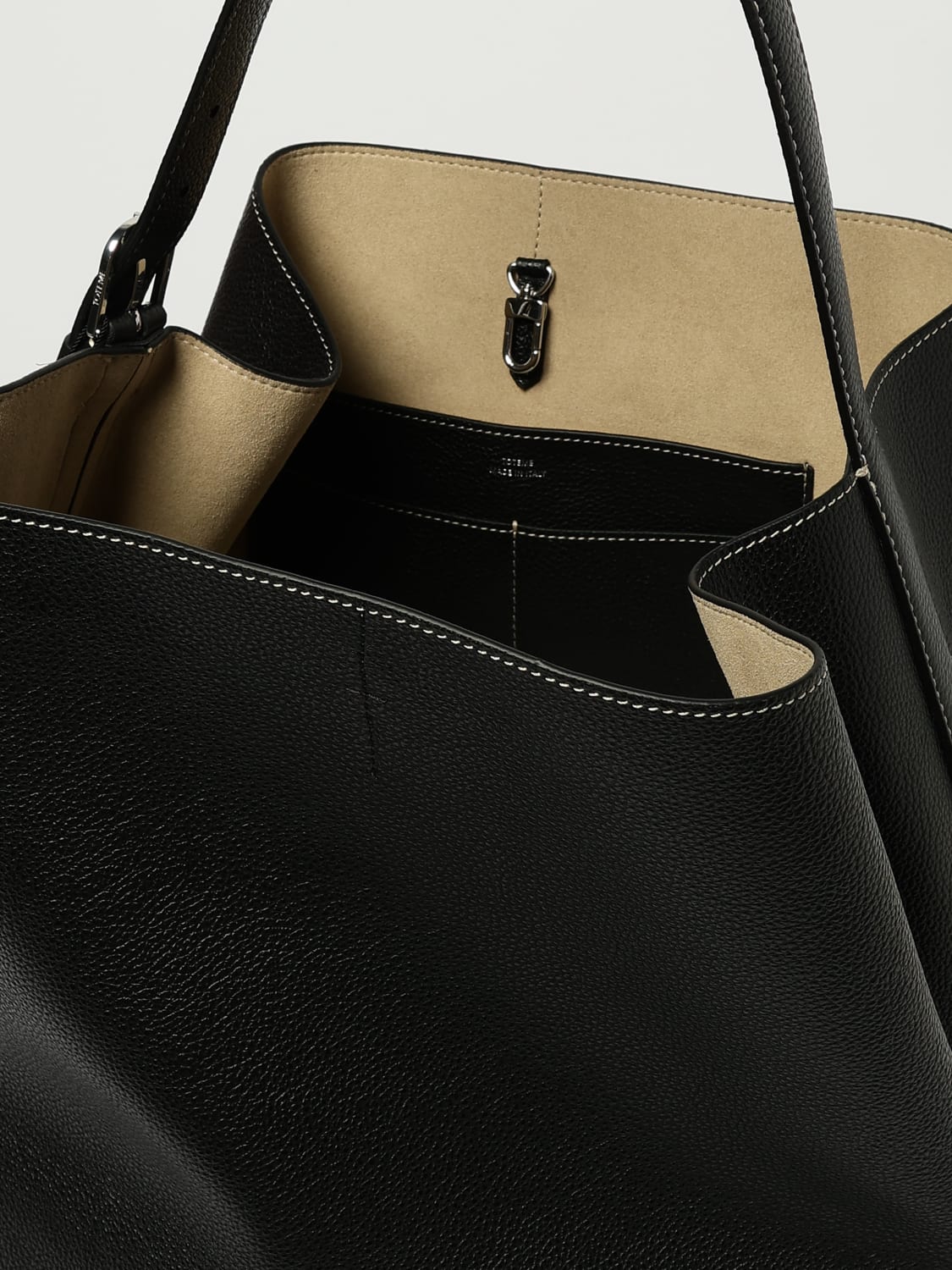 TOTEME HANDBAG: Shoulder bag woman Toteme, Black - Img 4