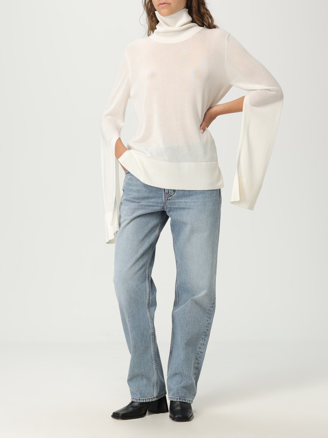 TOTEME JERSEY: Jersey mujer Toteme, Blanco - Img 2