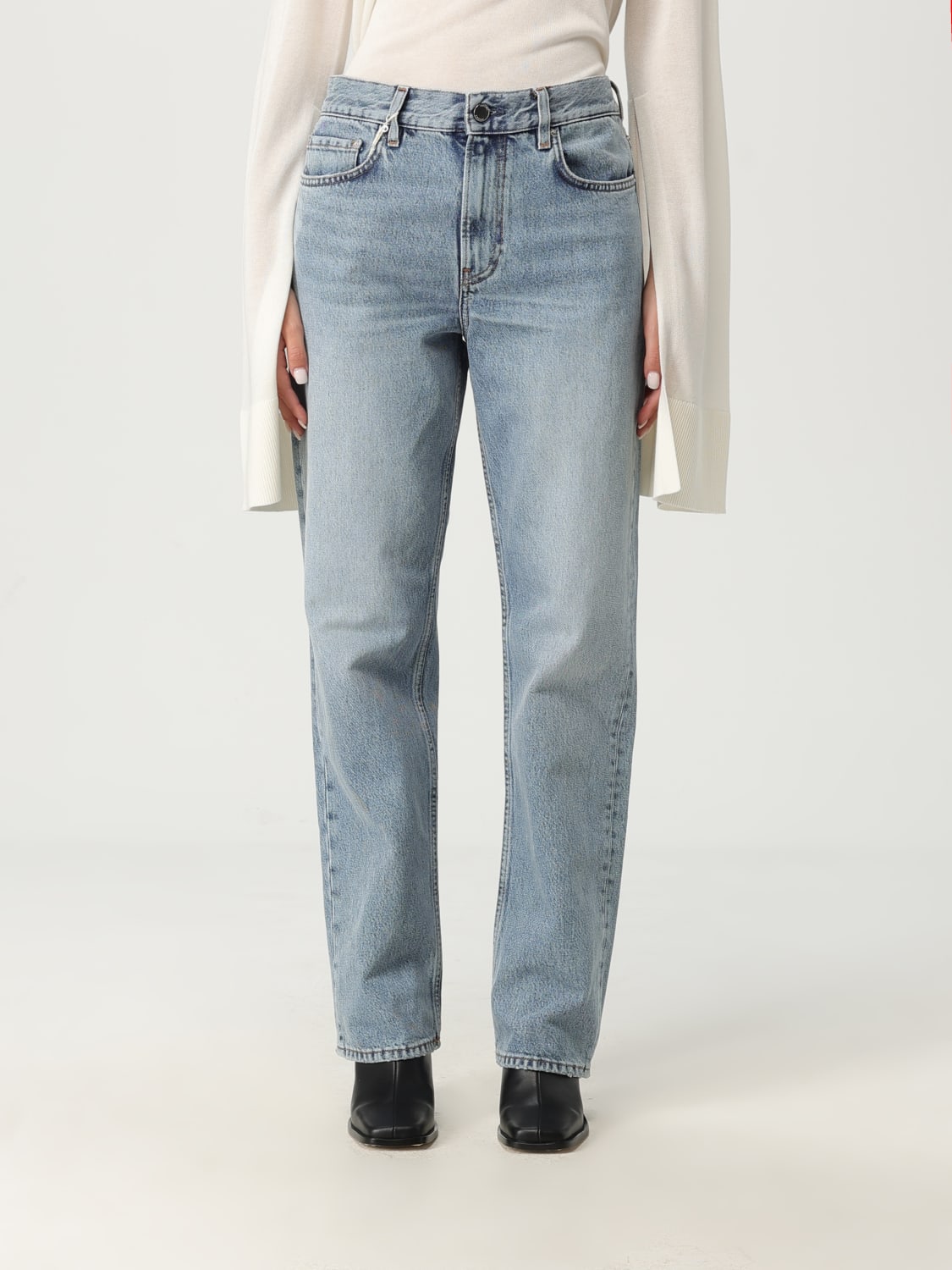 TOTEME JEANS: Jeans woman Toteme, Gnawed Blue - Img 1