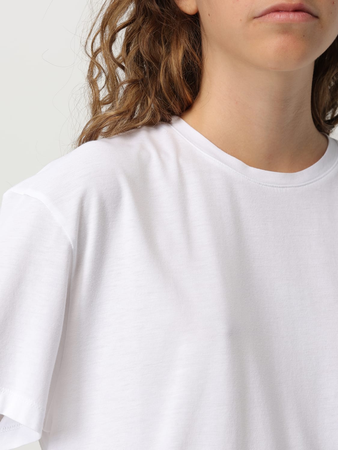 TOTEME T-SHIRTS: T-shirt basic in cotone Toteme, Bianco - Img 5