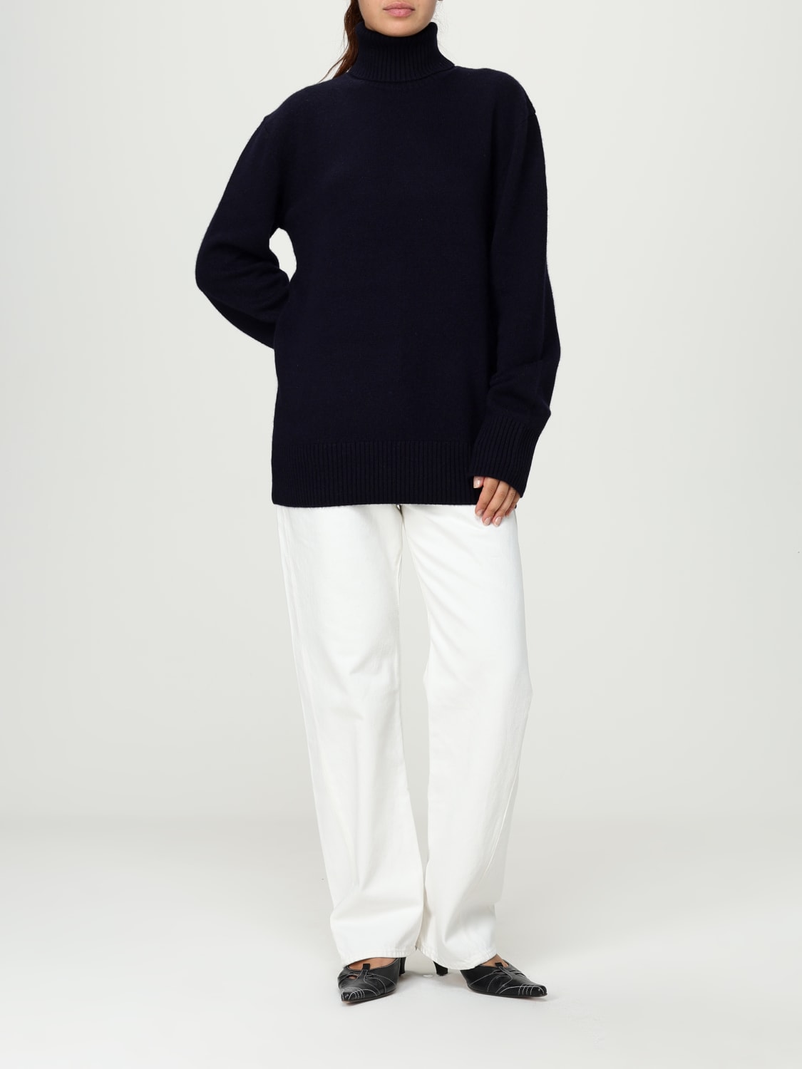 TOTEME JERSEY: Jersey mujer Toteme, Azul Oscuro - Img 2