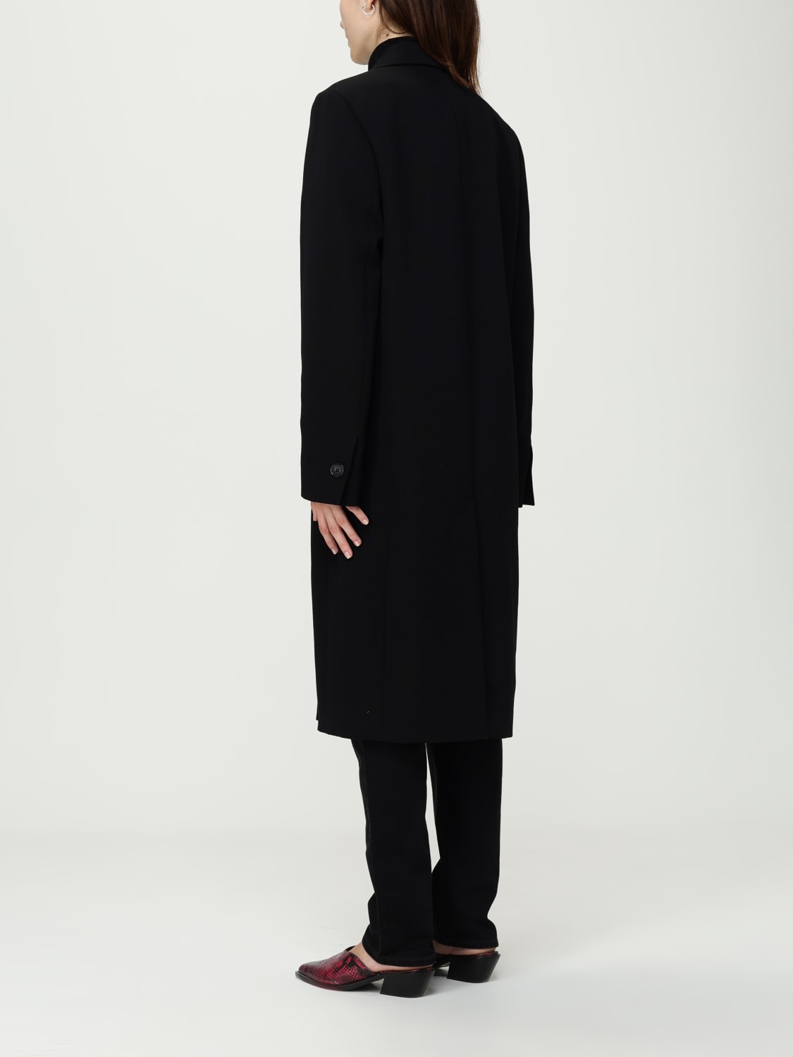 TOTEME COAT: Coat woman Toteme, Black - Img 3